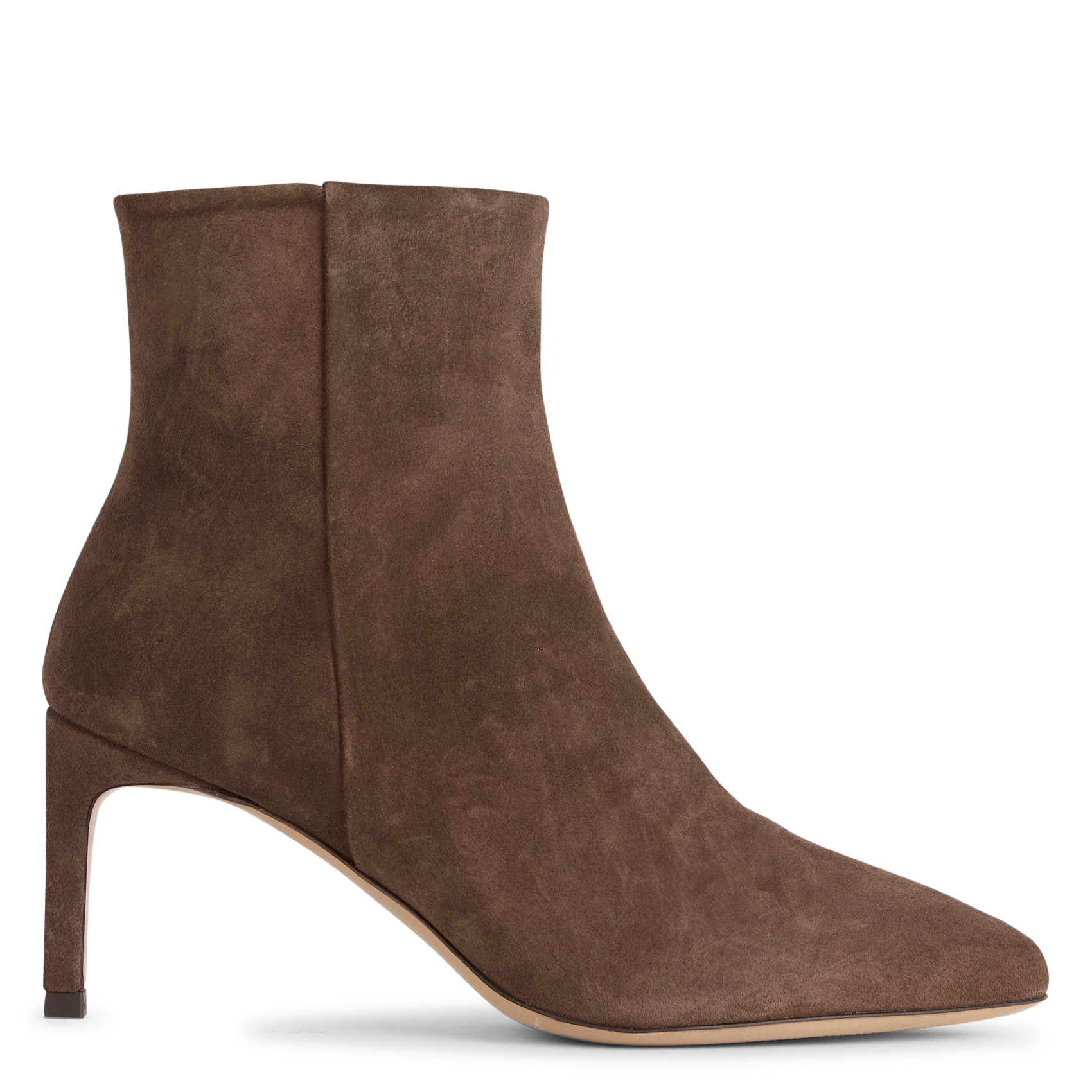 Suède enkellaarzen RIVECOUR Brown