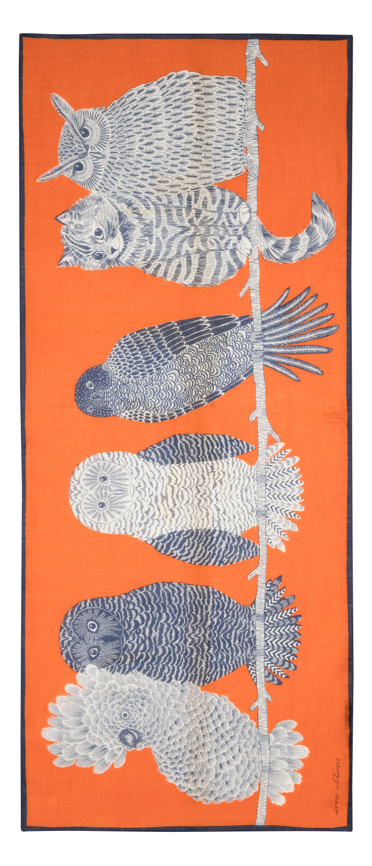 Etole en laine INOUI EDITIONS Orange