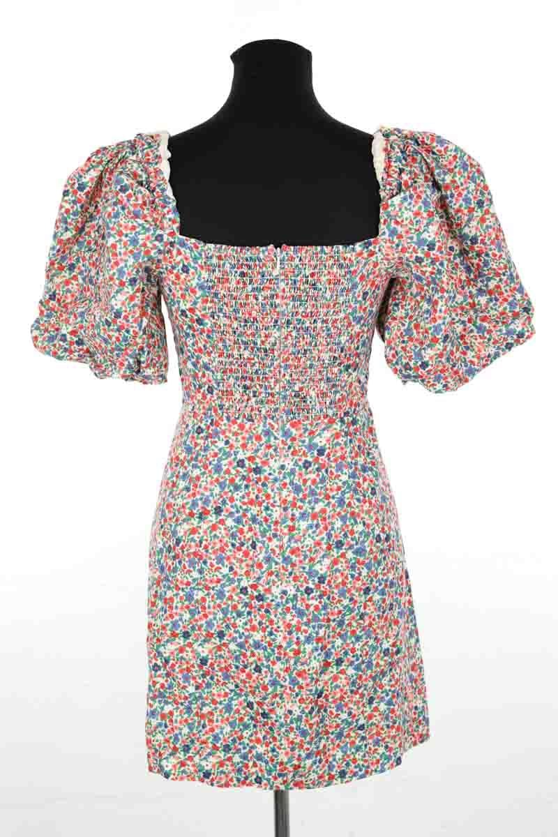 Linen dress SEZANE - Seconde main Multicolored