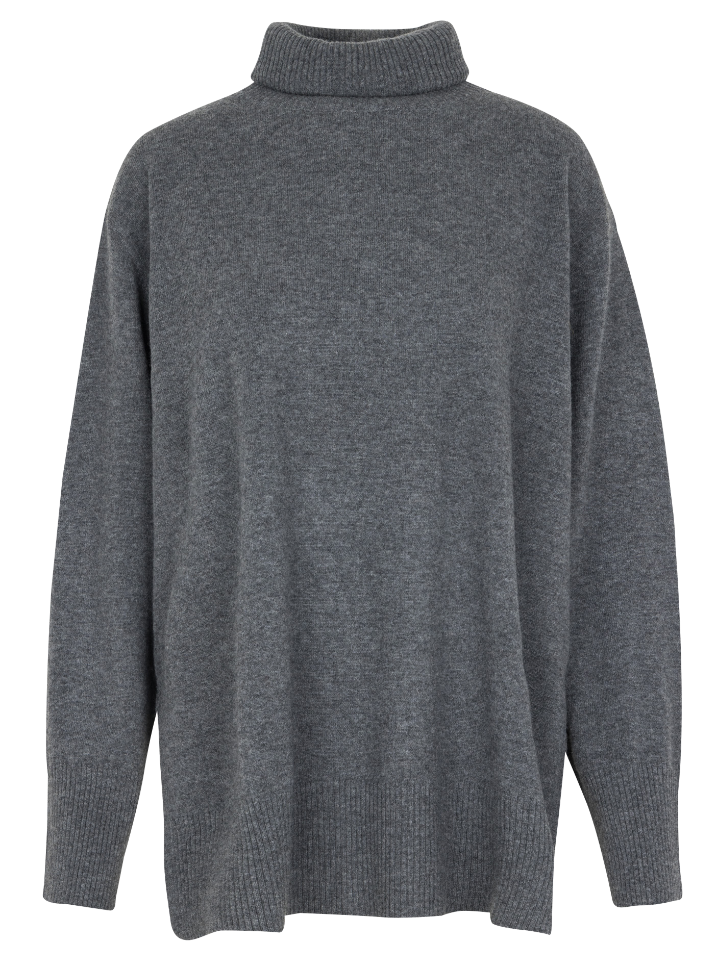 Oversized coltrui van merinowol RUE DE TOKYO Grijs