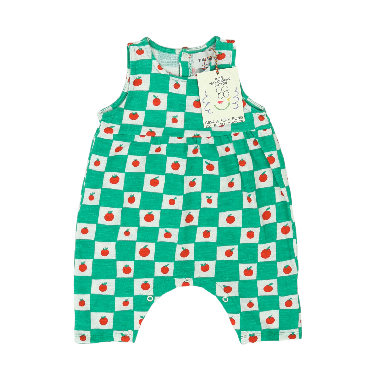 Green baby jumpsuit - 6 months BOBO CHOSES - Seconde Main Green