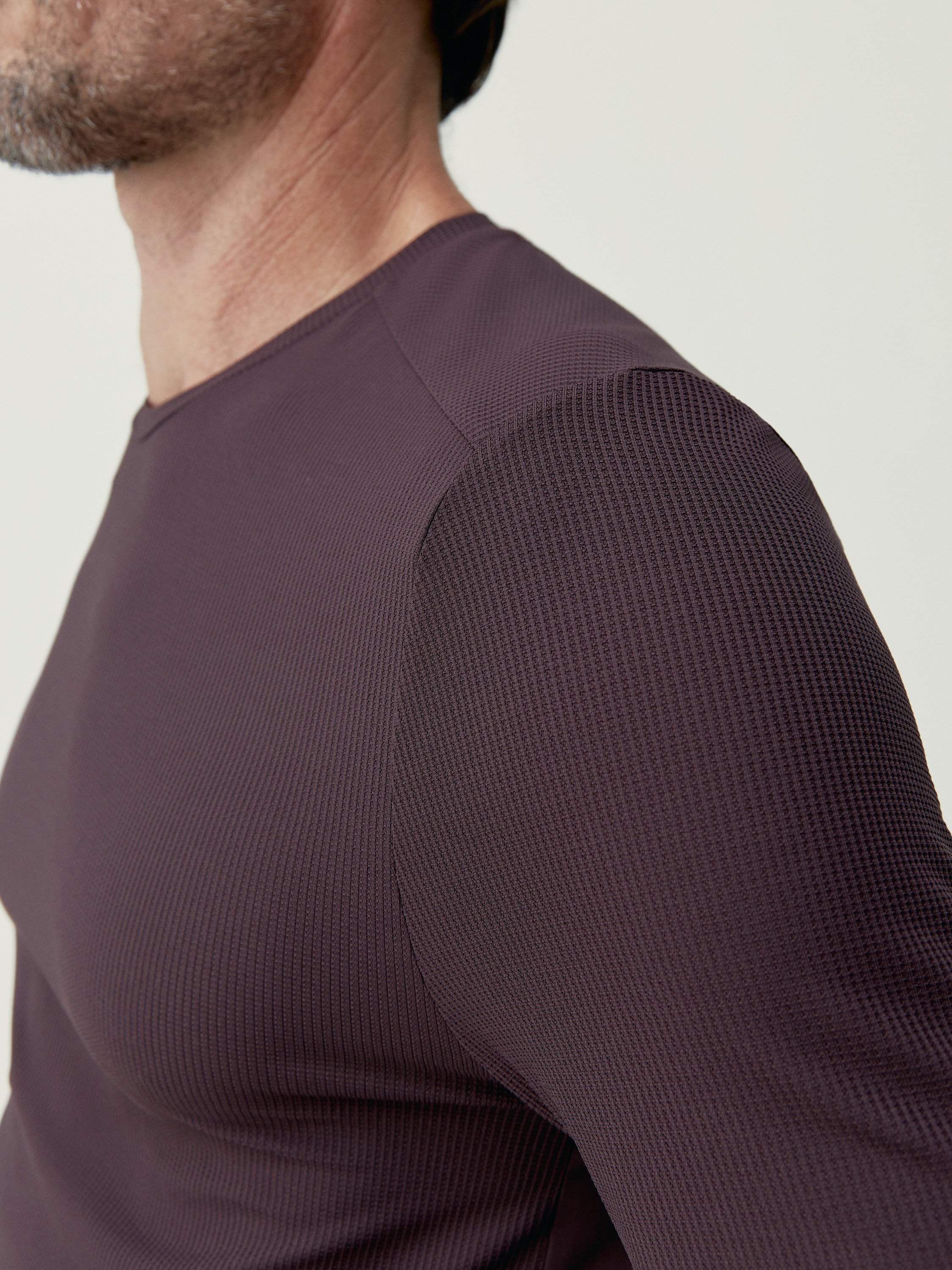 Short-sleeve performance sports T-shirt BORN LIVING YOGA Red