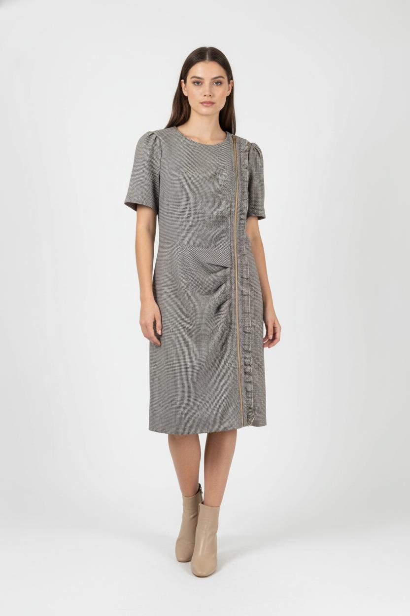 Short & Midi Dress TARA JARMON - Seconde Main Beige