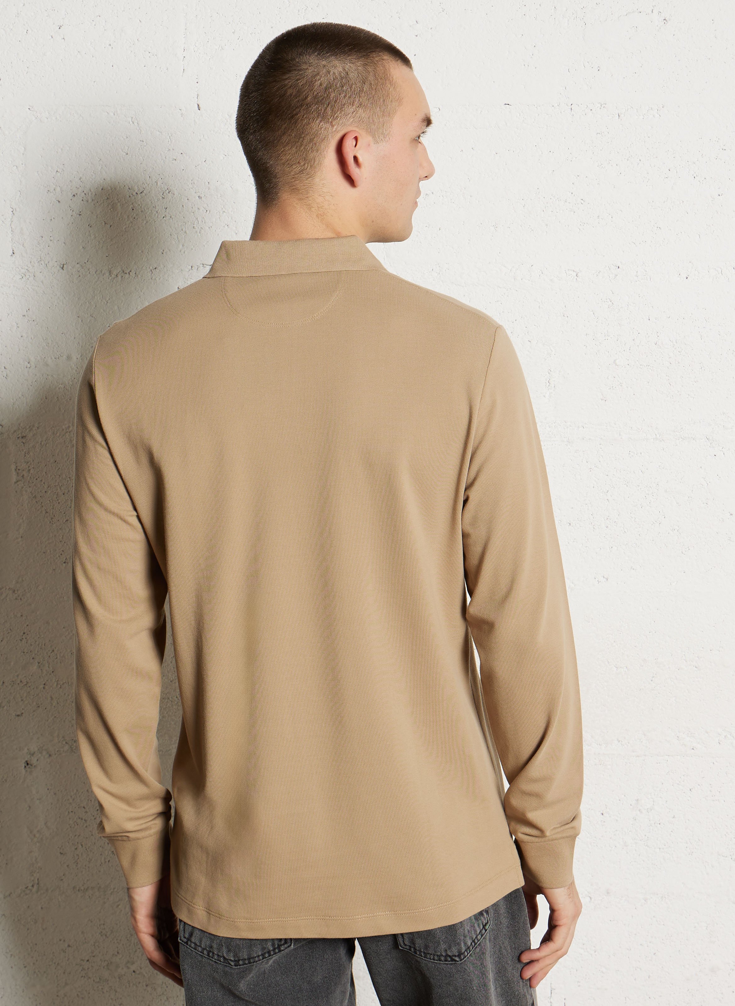 Katoenen polo HACKETT Bruin