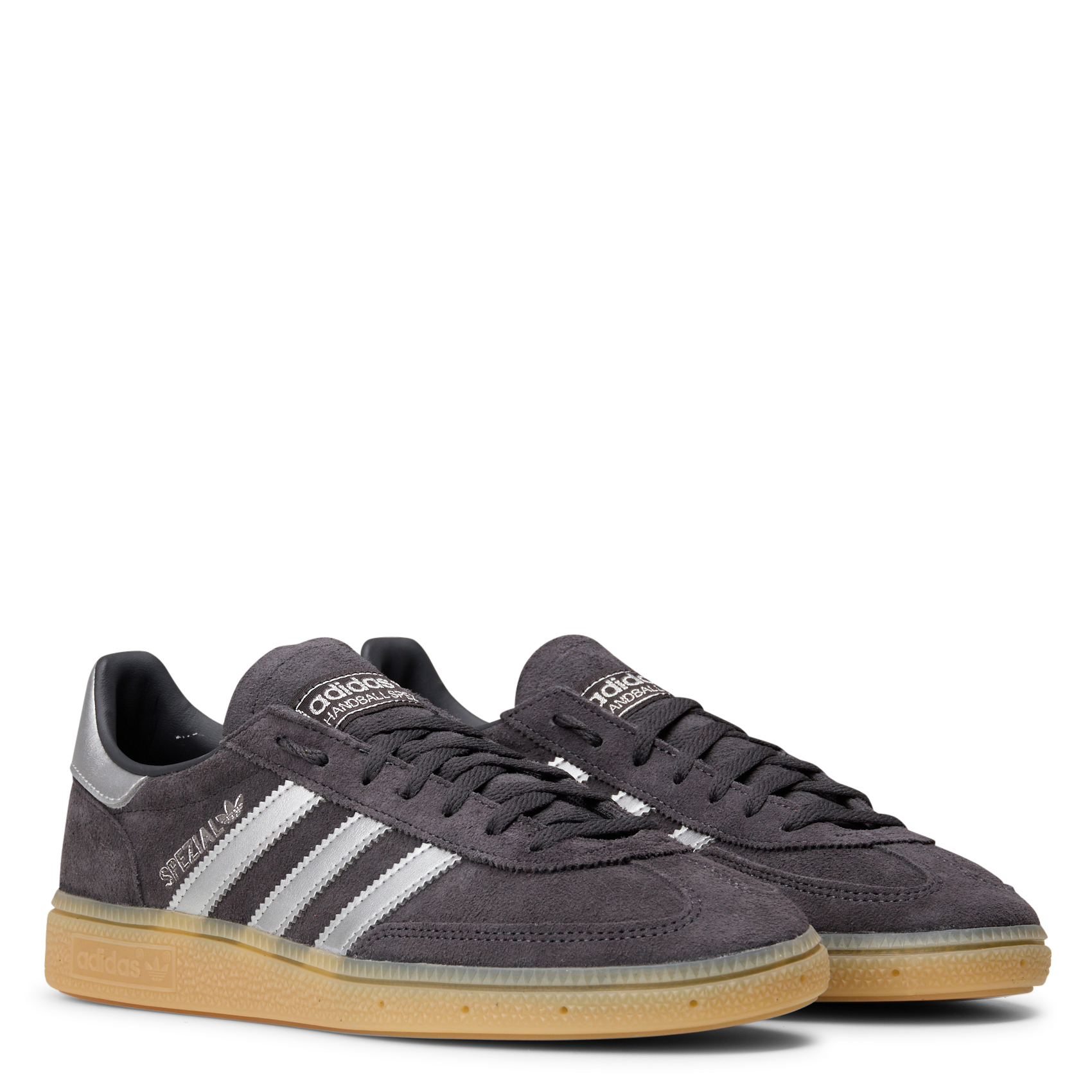 Baskets basses en cuir velours ADIDAS Noir