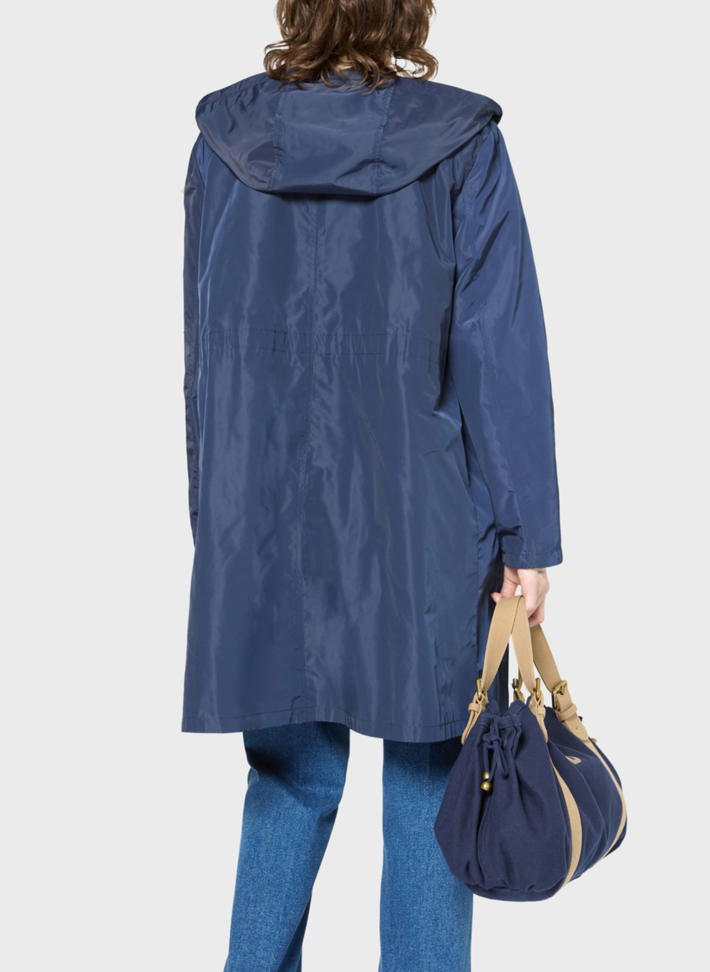 Reversible hooded parka GERARD DAREL Blue