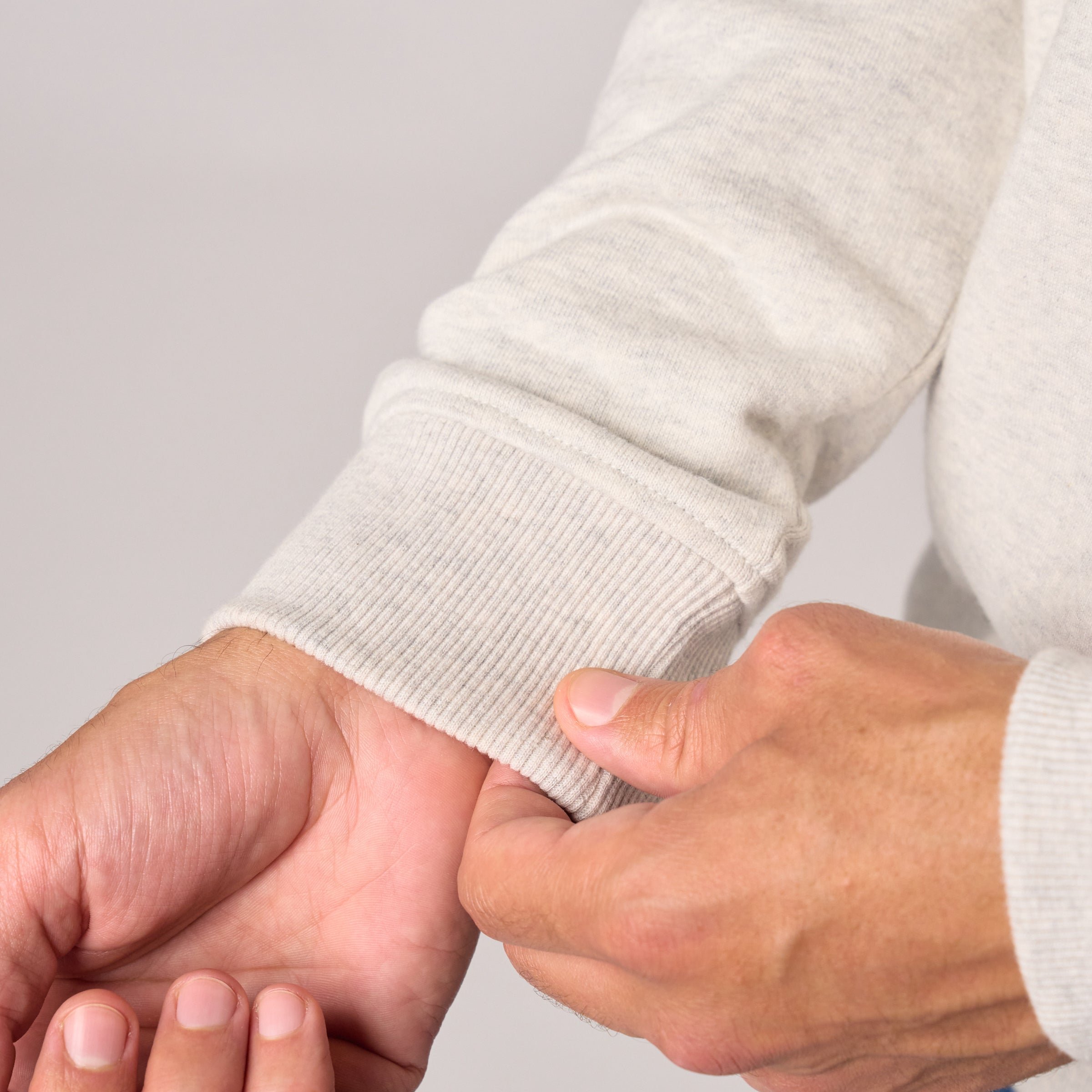 Vintage organic cotton sweatshirt Grey