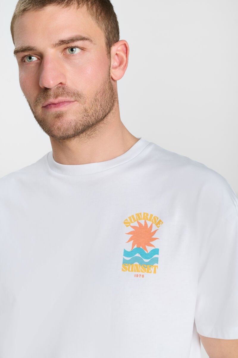 Tommy Badge T-shirt LE TEMPS DES CERISES White