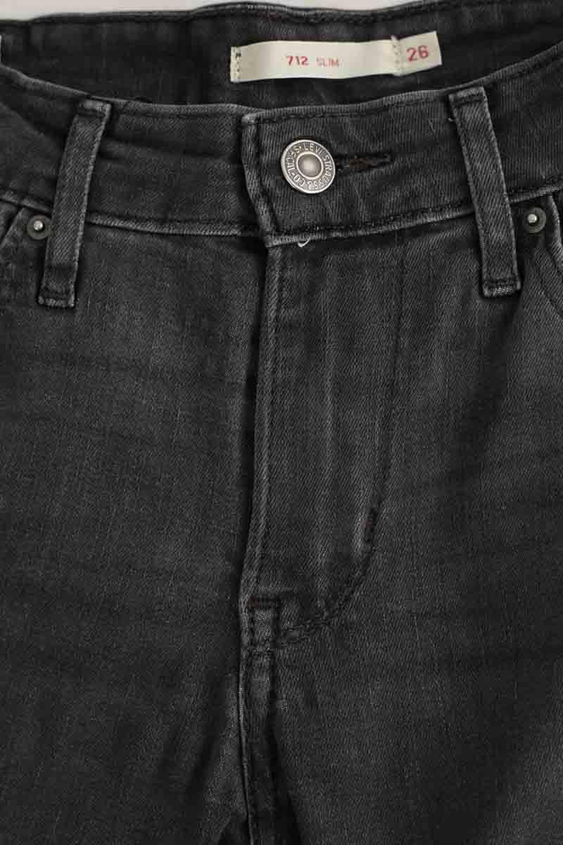 Slim jeans 712 LEVI'S - Seconde main Grey