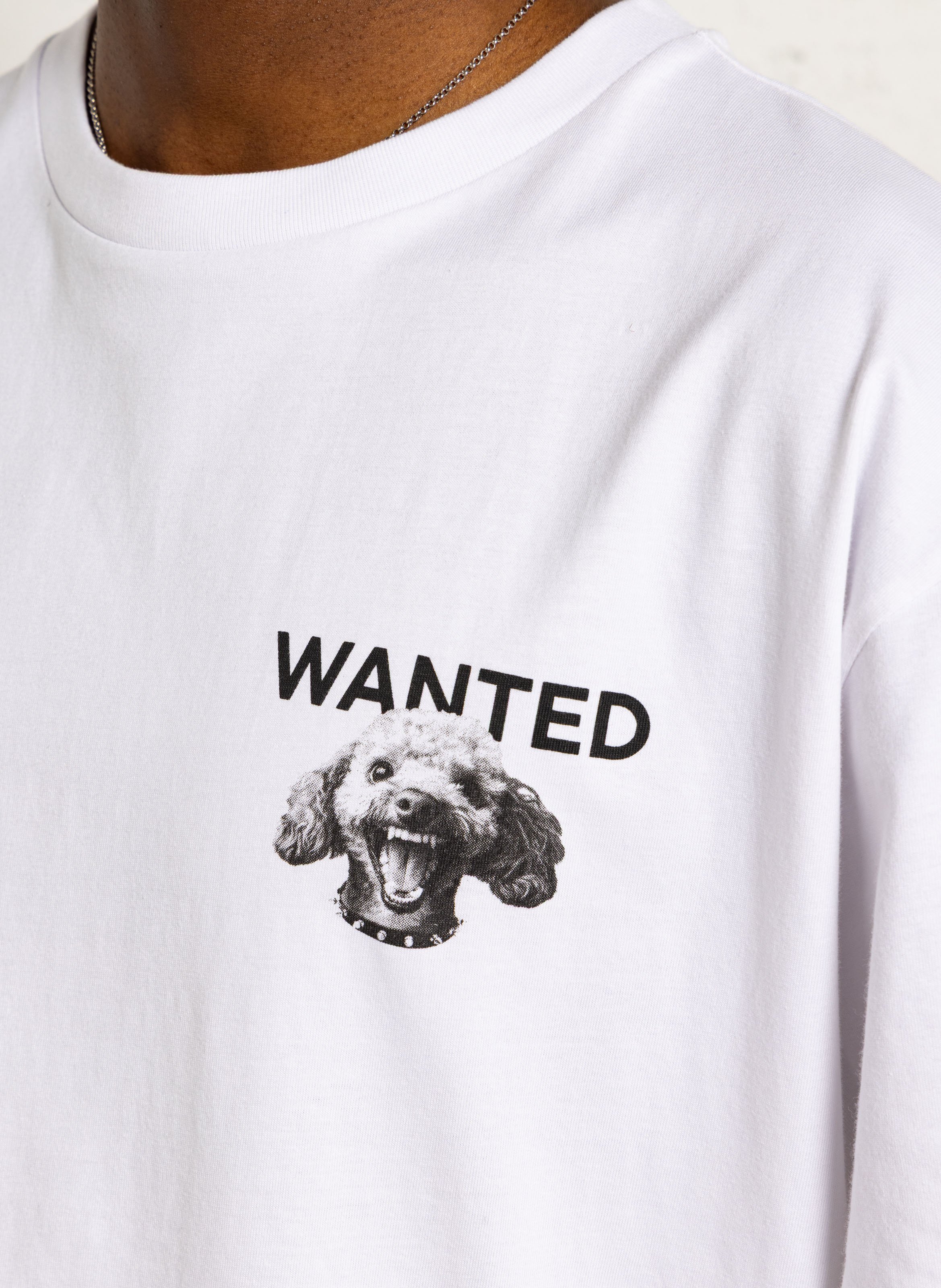 Tee-shirt col rond en coton LE TEMPS DES CERISES Blanc