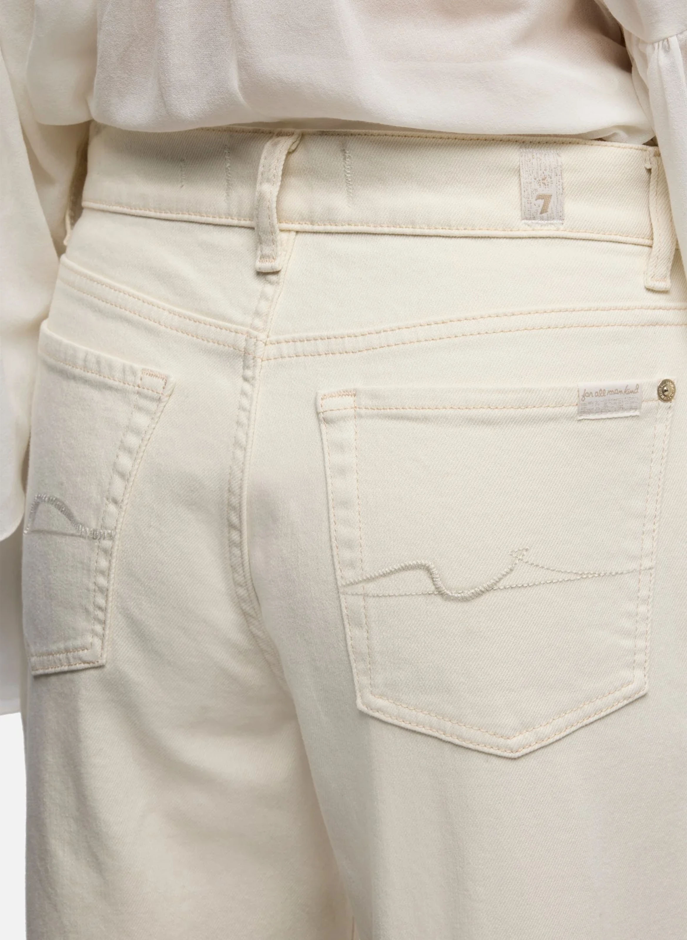 Jean large 7 FOR ALL MANKIND White