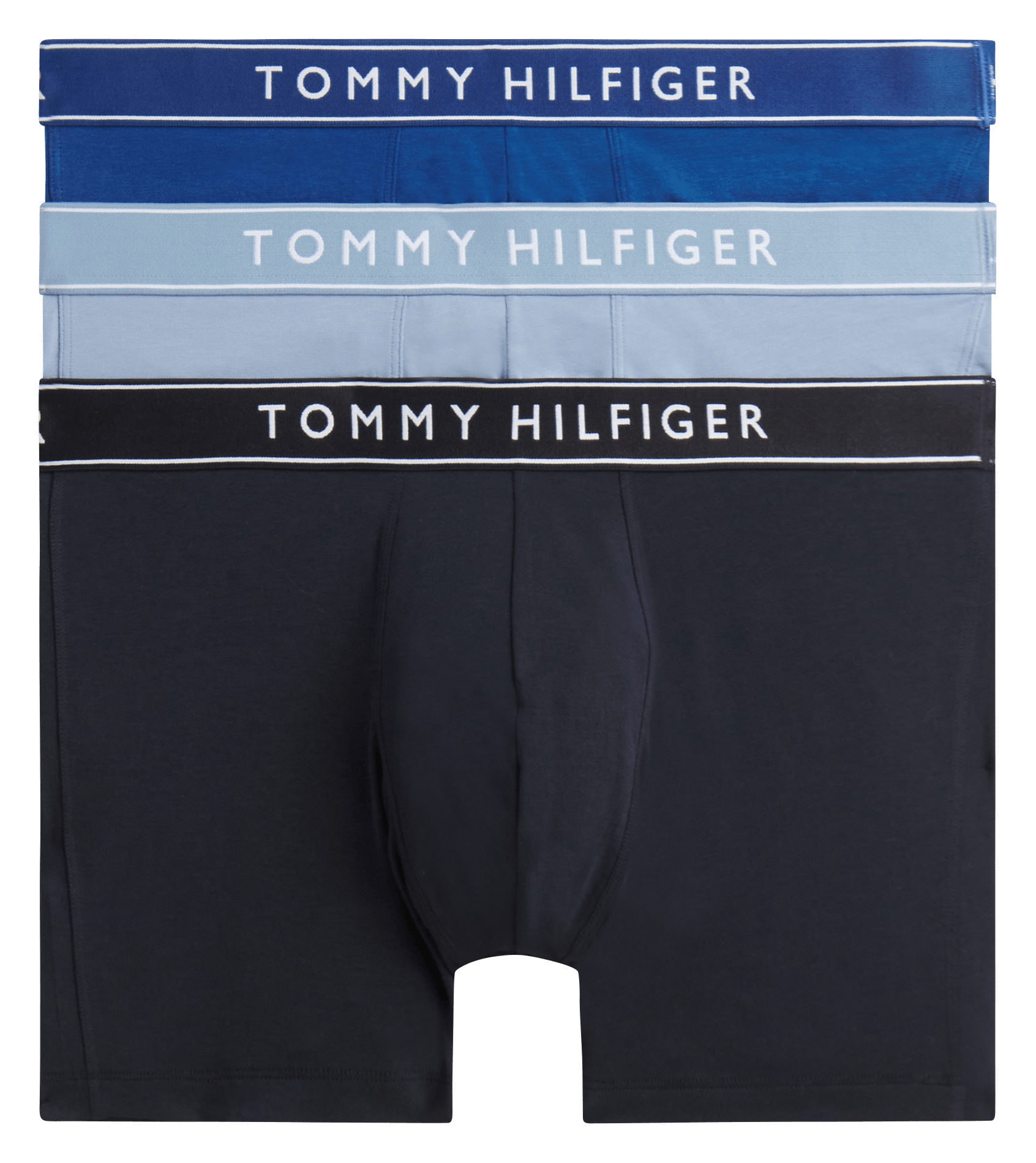 Set aus 3 einfarbigen Boxershorts TOMMY HILFIGER Gelb
