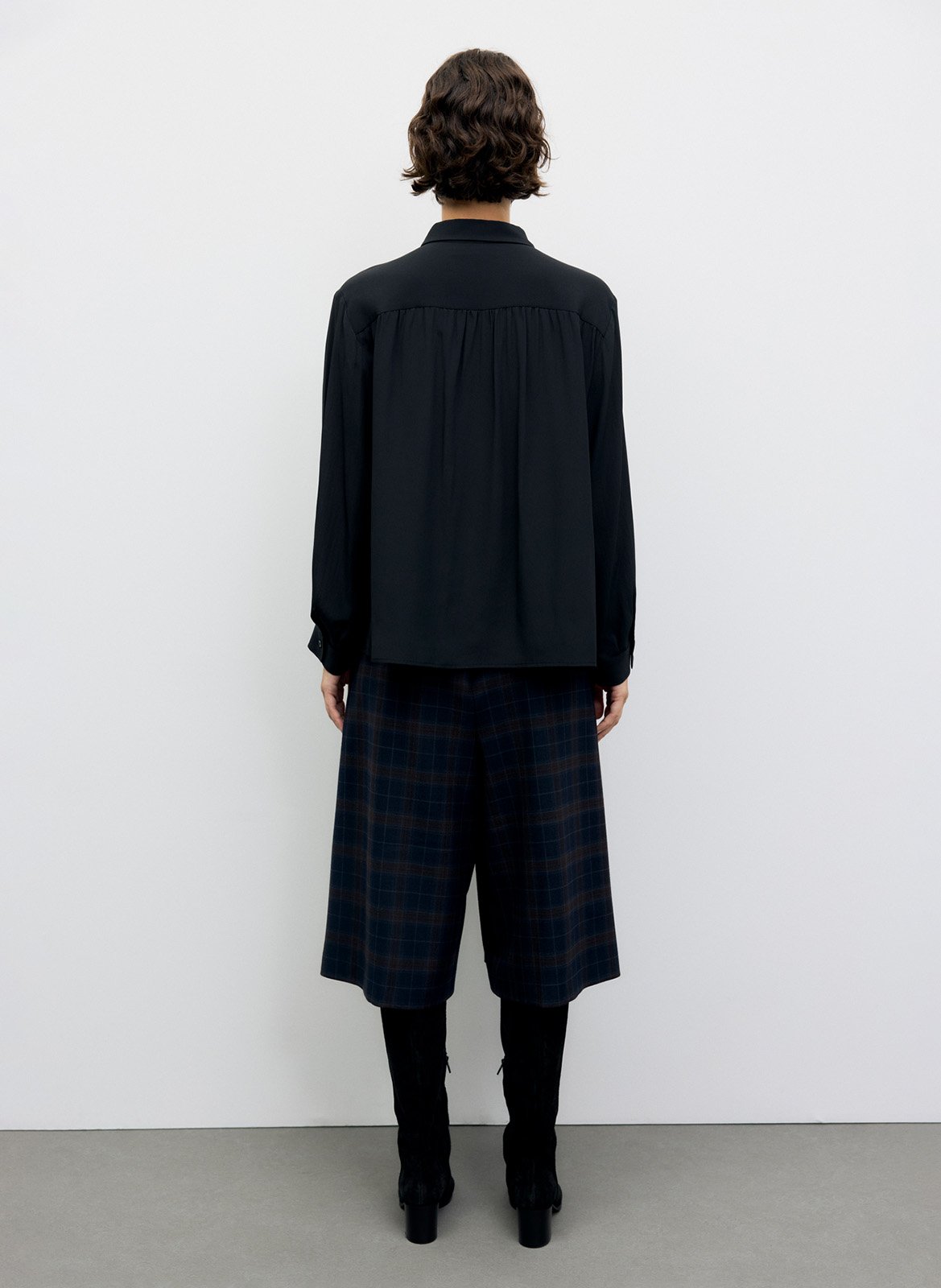 Plain straight shirt GERARD DAREL Black