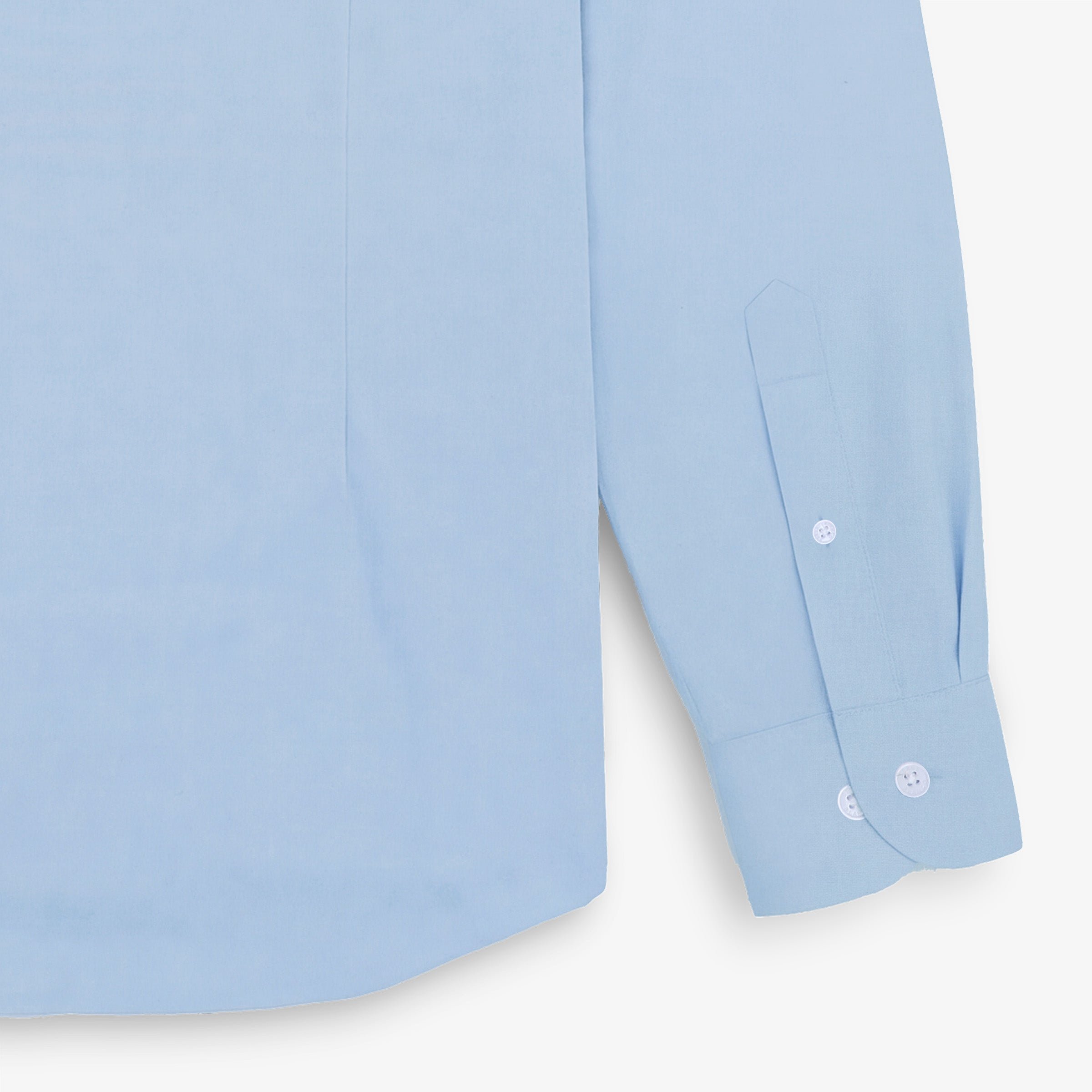Chemise bleue à manches longues en coton SERGE BLANCO Bleu