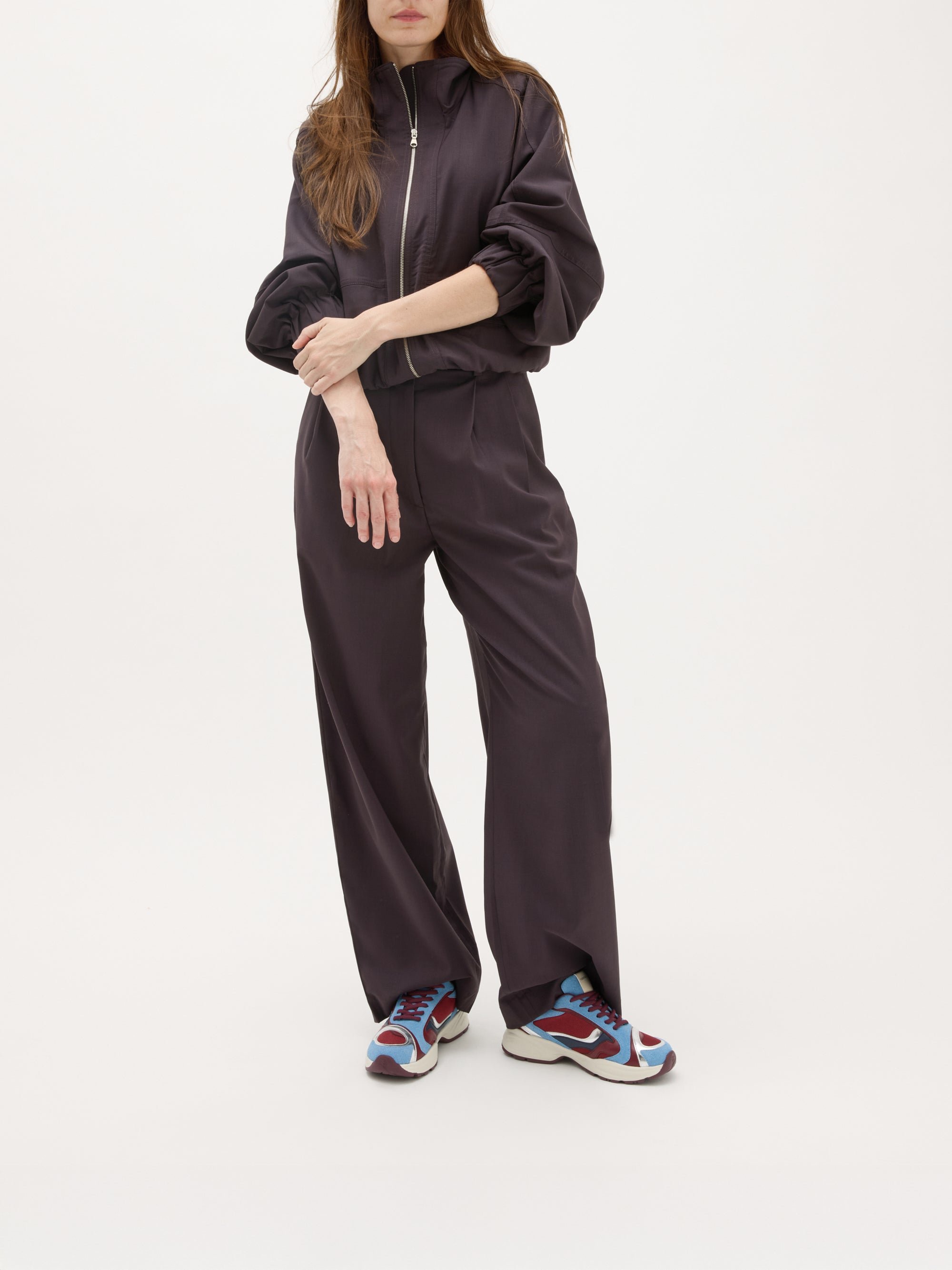 Low-top mesh sneakers | Blue VANESSA WU Women