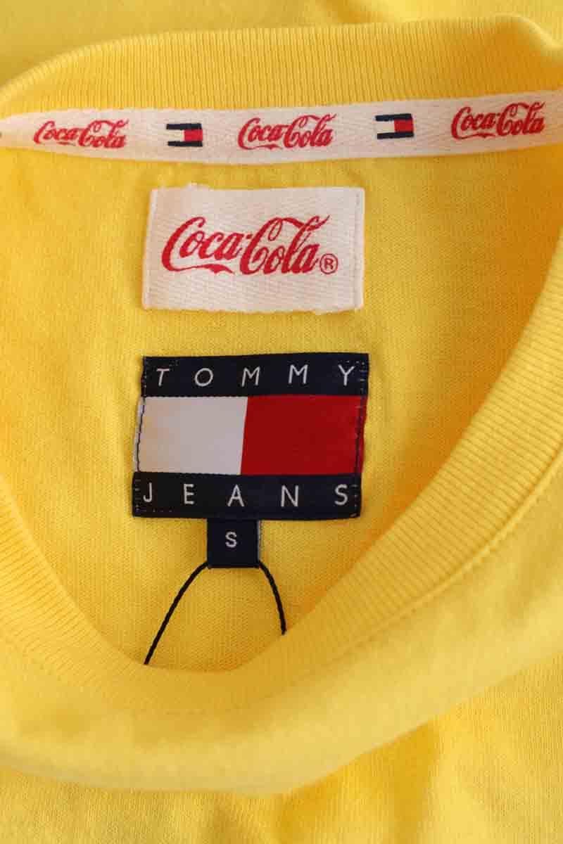 T-shirt TOMMY HILFIGER - SECONDE MAIN Yellow
