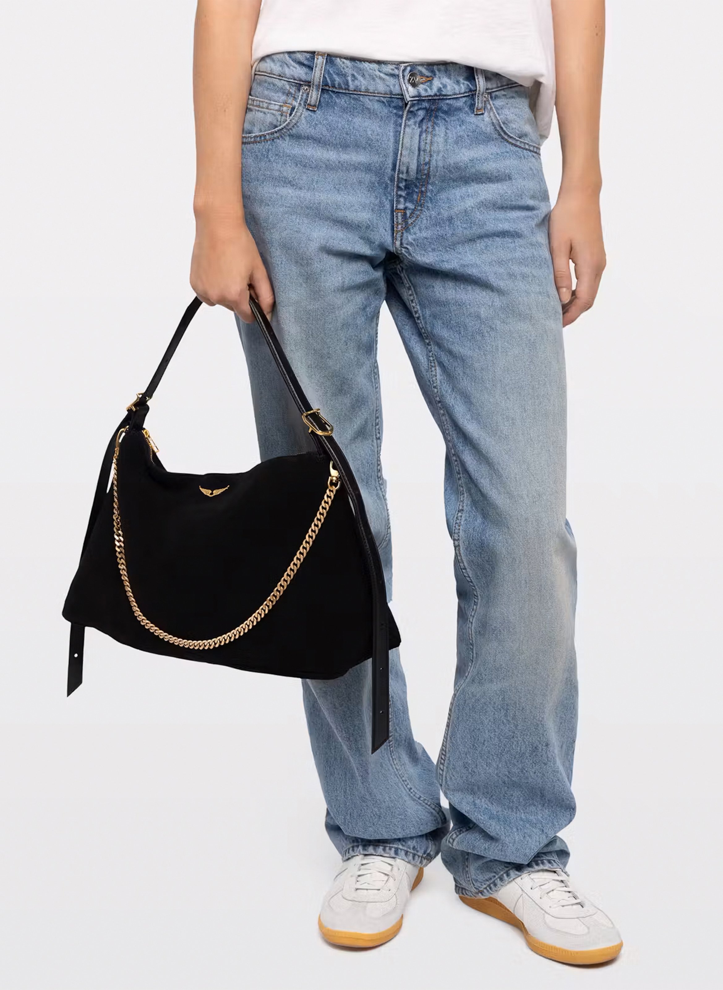 Leather handbag | Black ZADIG&VOLTAIRE Women