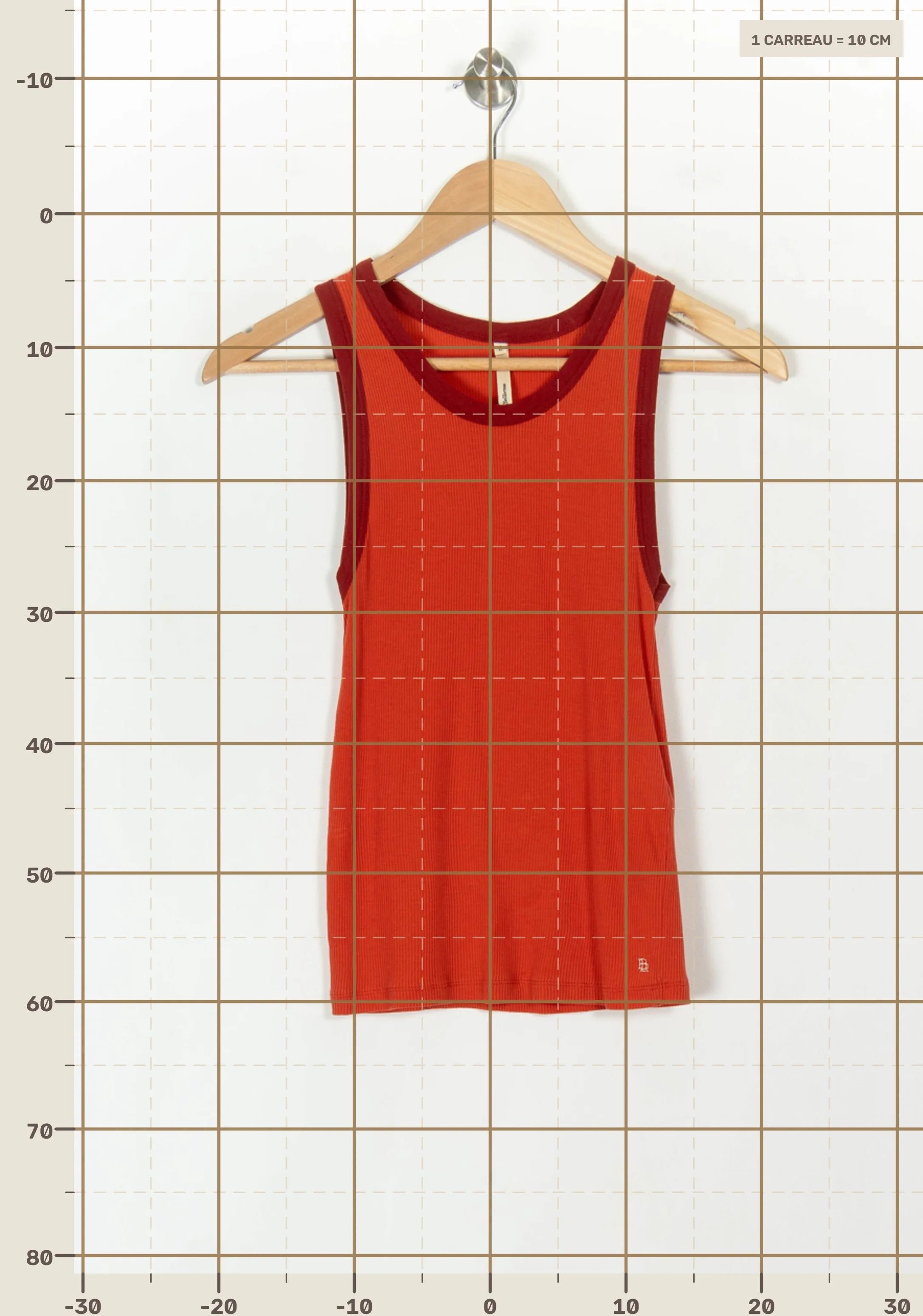 Top & tank top BELLEROSE - Seconde Main Red