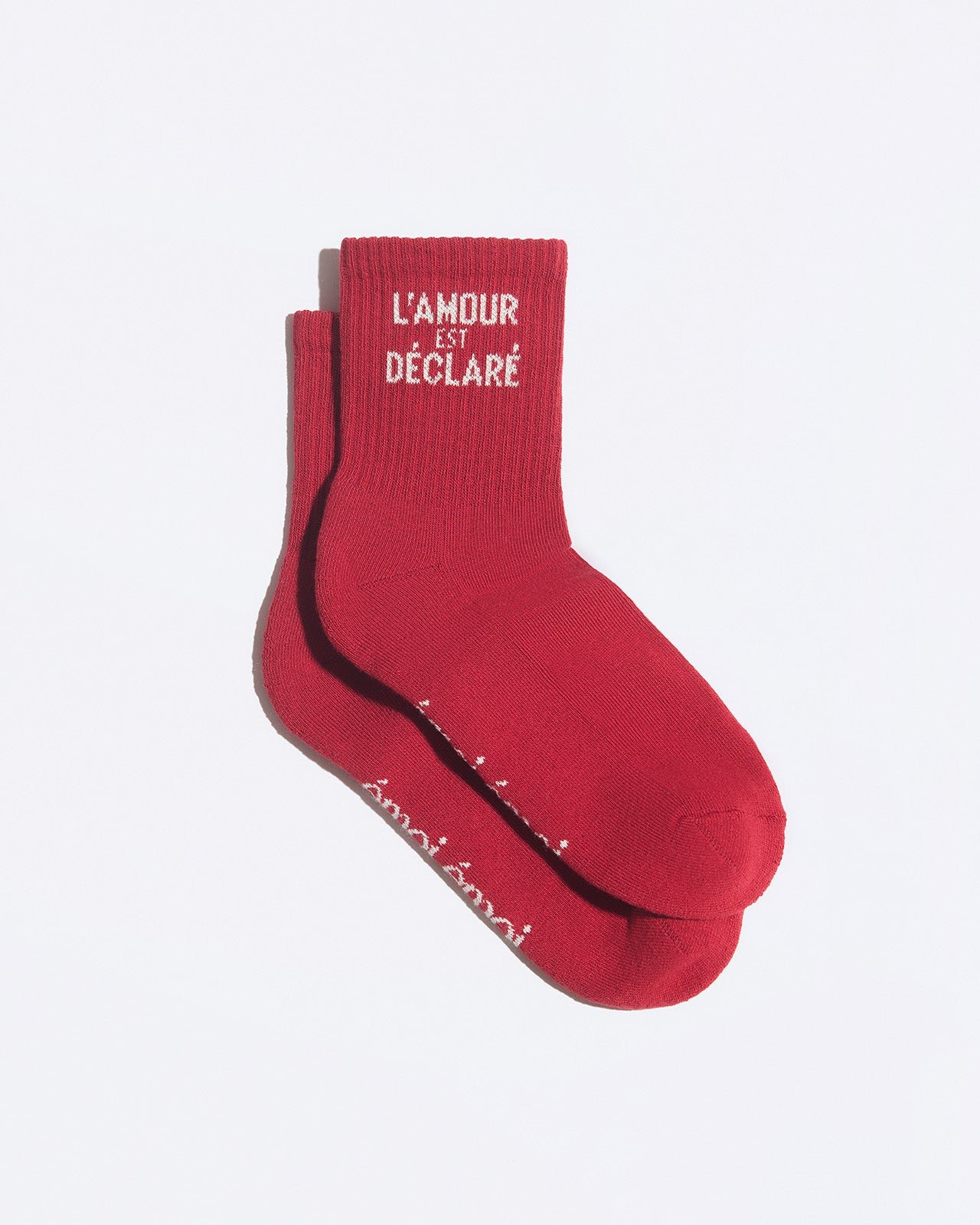 Socks love is declared EMOI EMOI Red