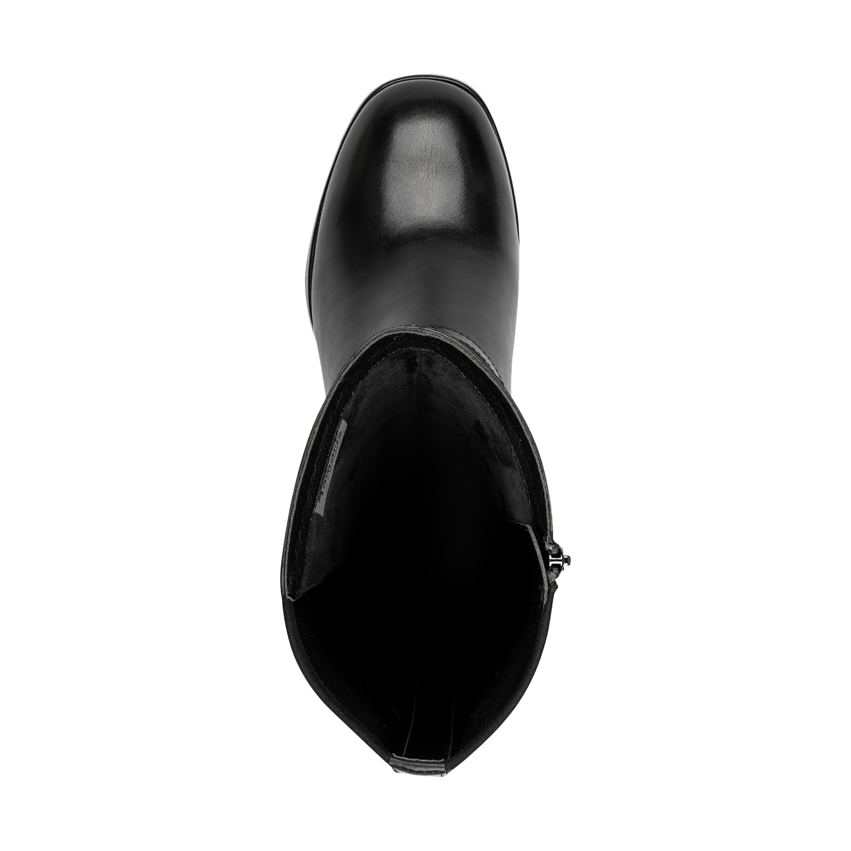 Comfort leather boots TAMARIS Black
