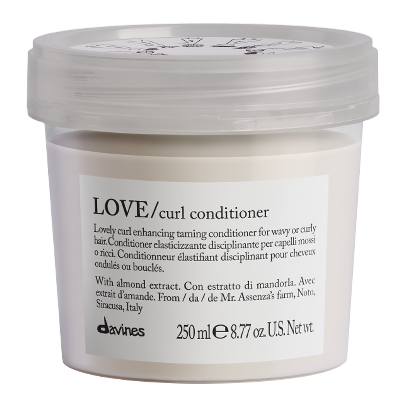 LOVE CURL Conditioner DAVINES No color