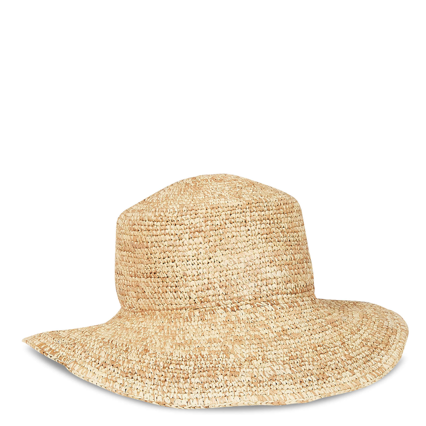 Hut aus geflochtenem Bast BeigeCAMALYA