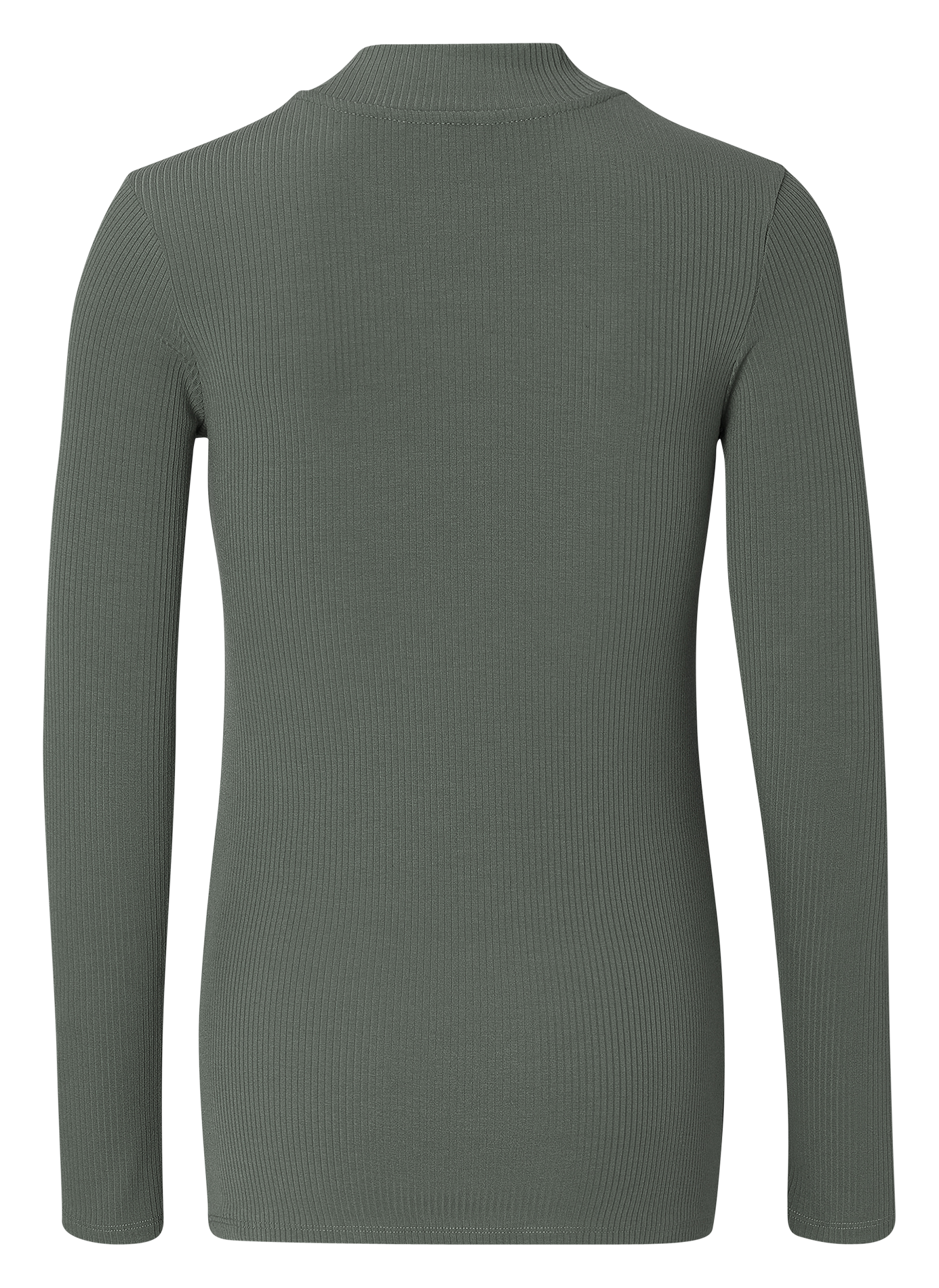 High collar maternity t-shirt NOPPIES Green