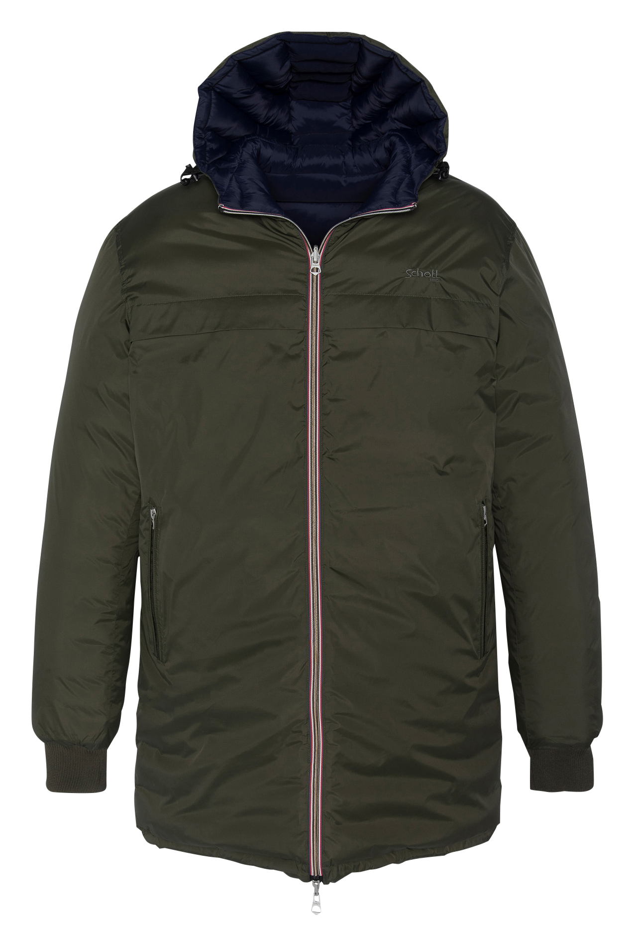 Doudoune réversible à capuche SCHOTT