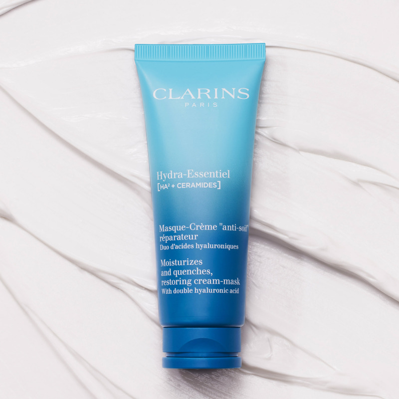 Hydra-Essentiel [HA²+ CERAMIDES] Restoring Cream-Mask CLARINS No color