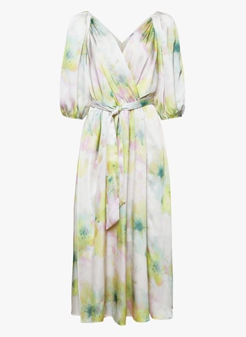 Esprit Robe longue - grey/gris - (Seconde main Esprit Robe longue - grey/gris - (Seconde main