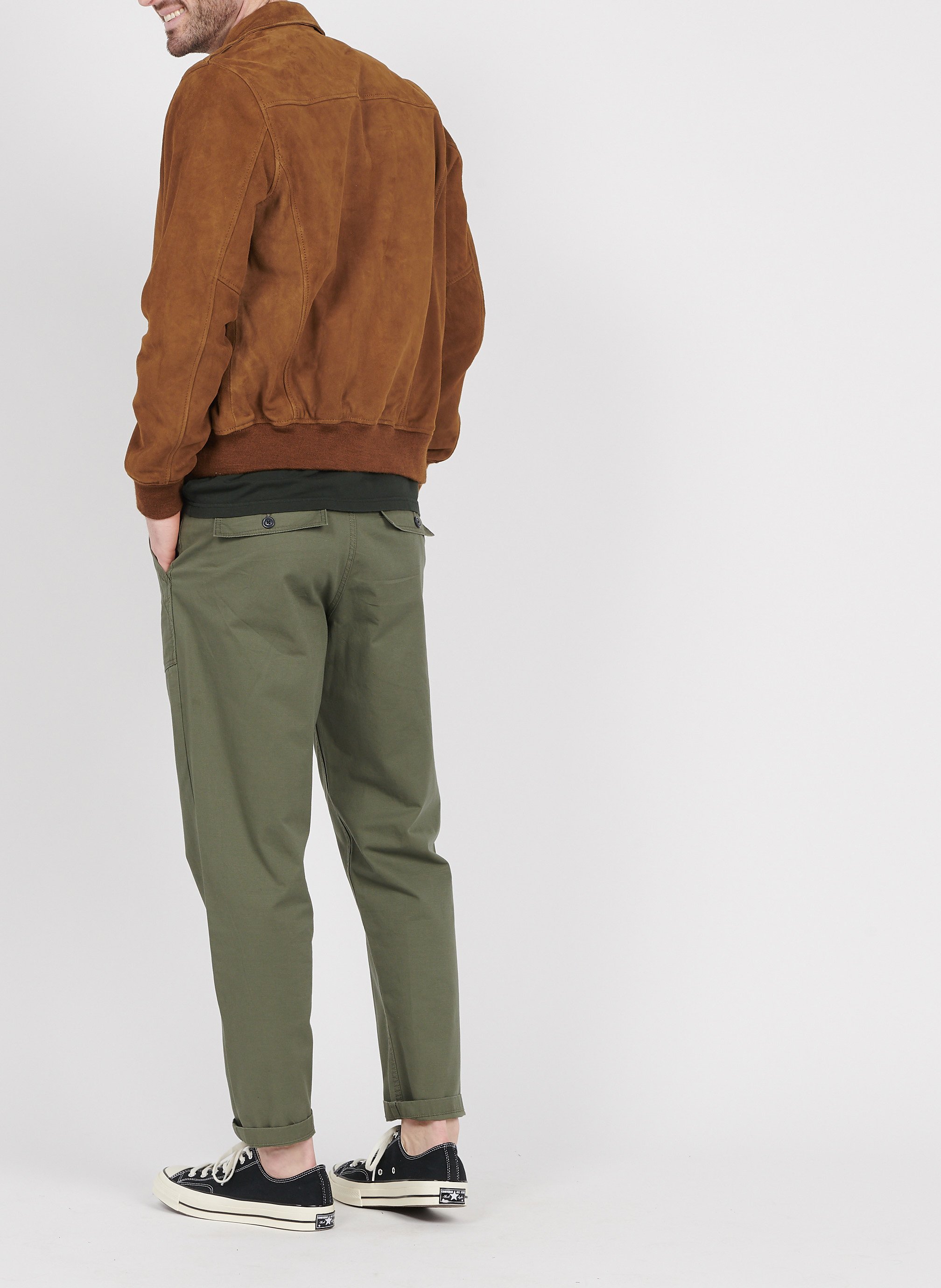 Round-neck organic cotton T-shirt COLORFUL STANDARD Green