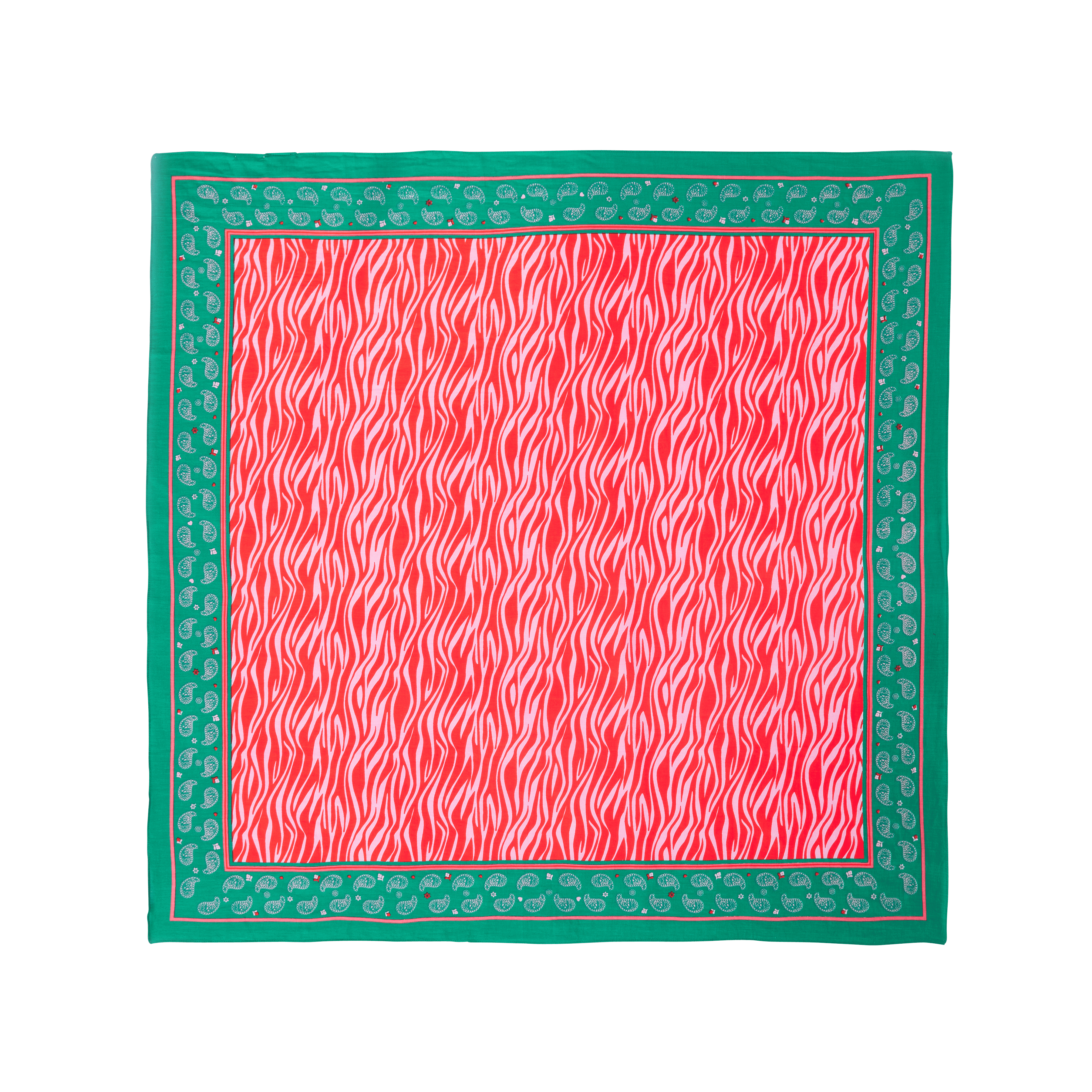 Organic cotton scarf BILLYBELT Red