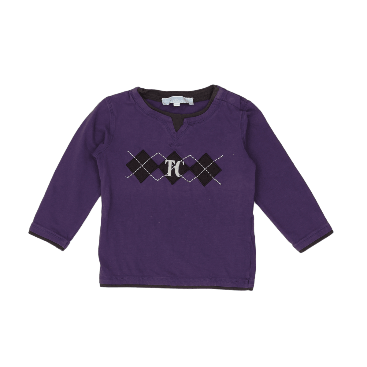 Purple baby T-shirt - 24 months TARTINE ET CHOCOLAT - seconde-main Purple