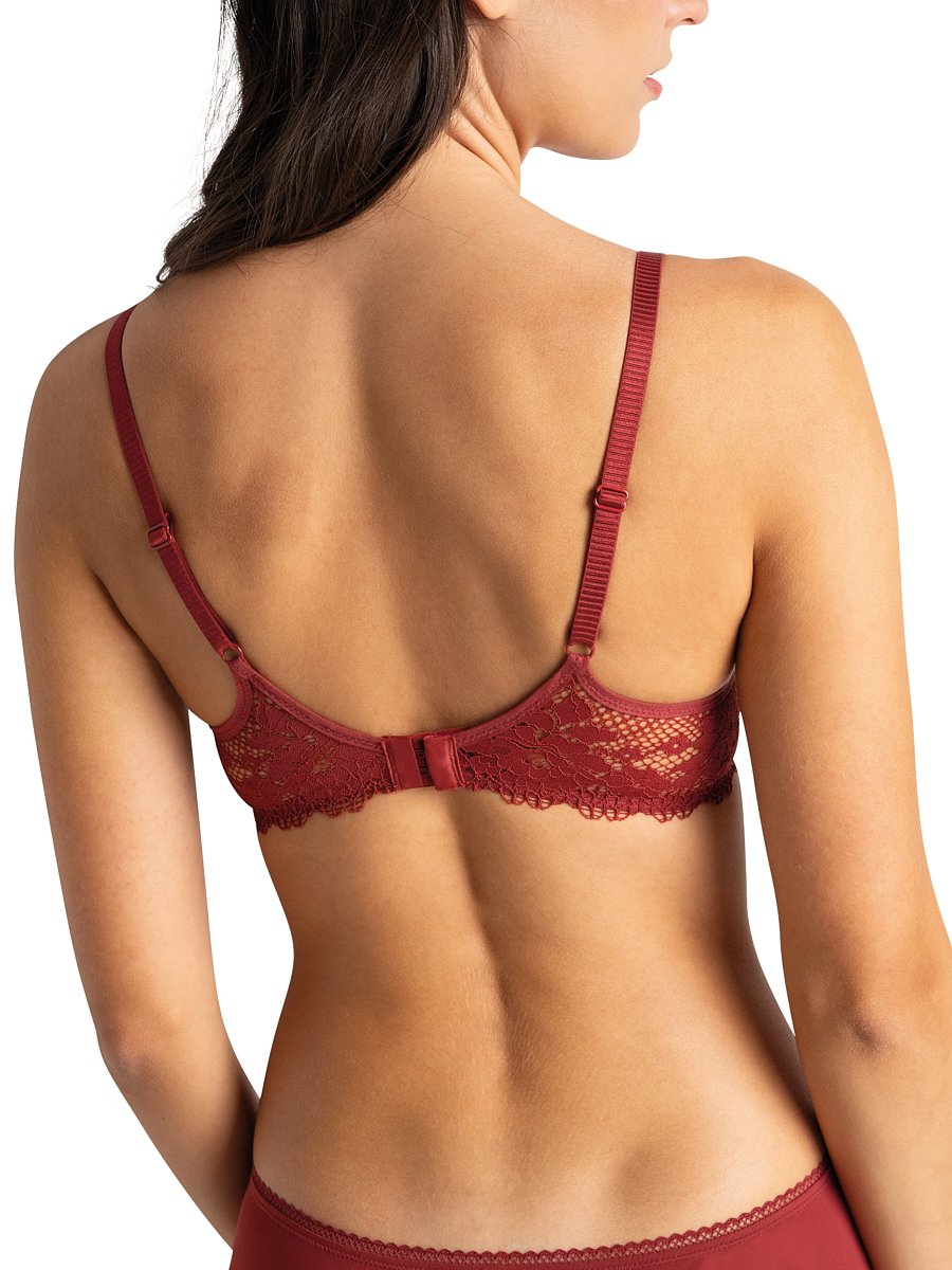 Belle de Lou underwired bra PASSIONATA Red
