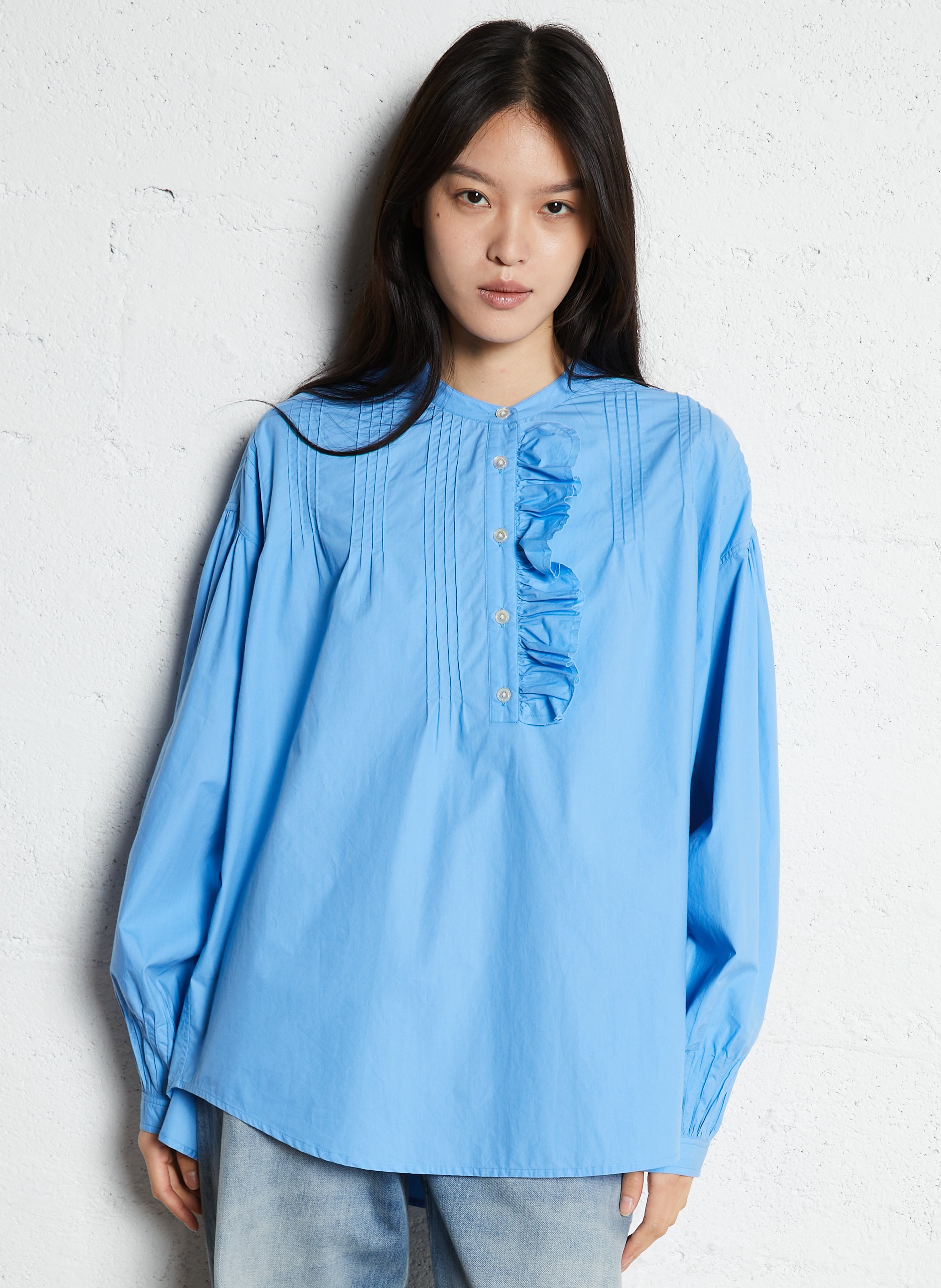 Loose-fit cotton blouse LAURENCE BRAS