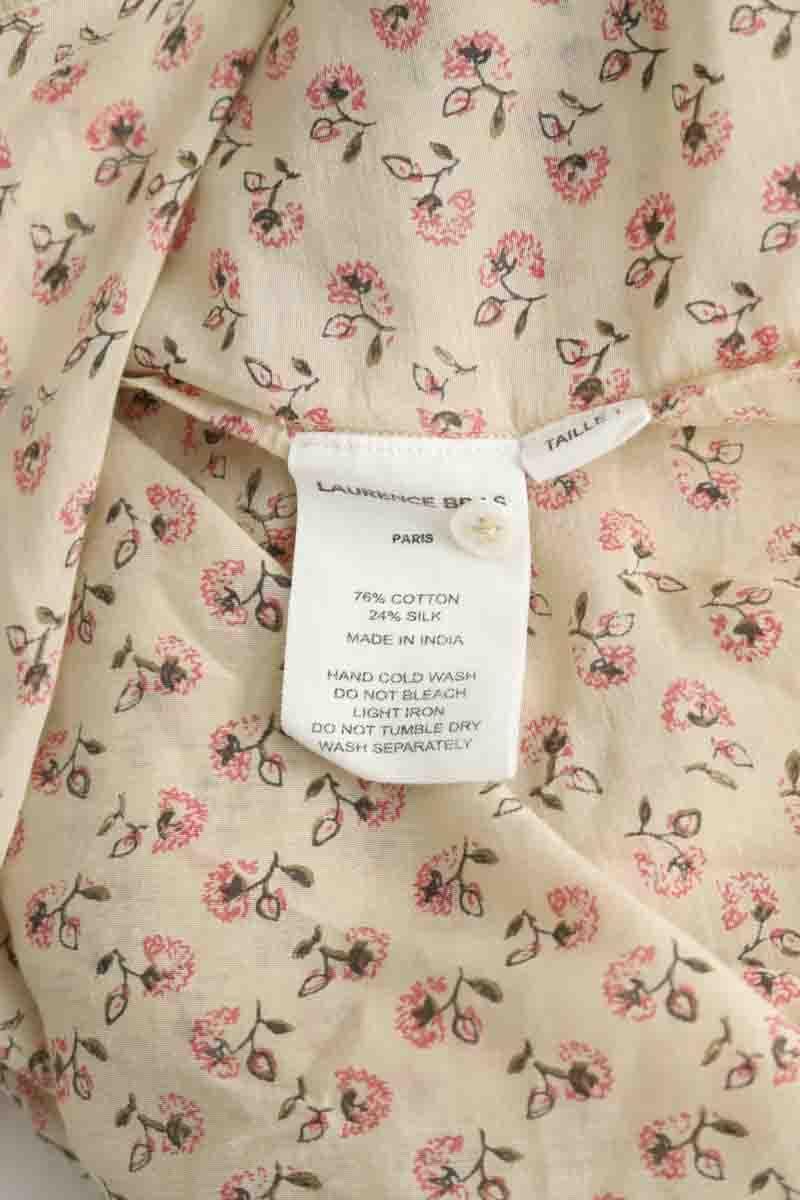 Cotton shirt LAURENCE BRAS - Seconde Main Beige