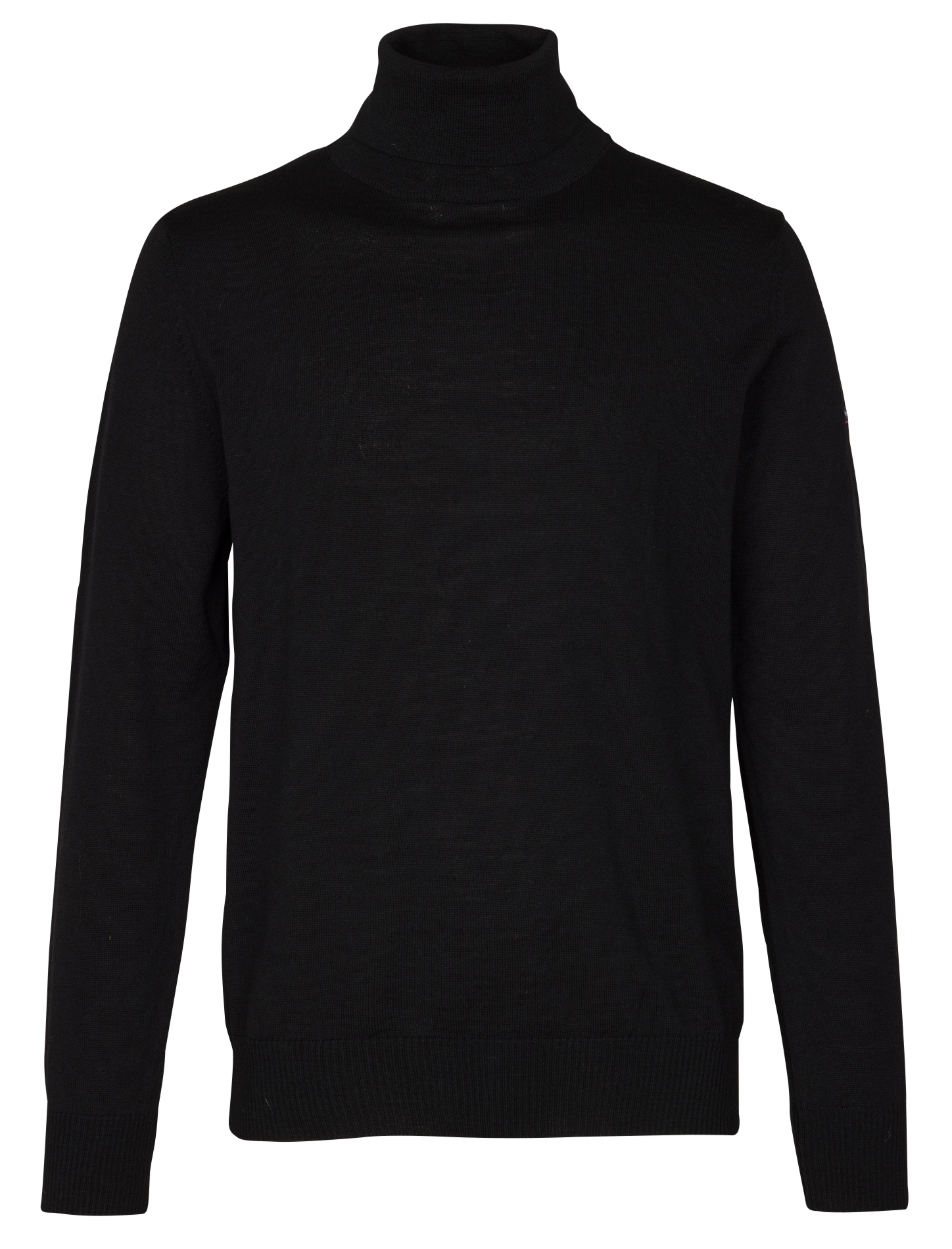 Pull col roulé regular-fit en laine ARMOR LUX Noir