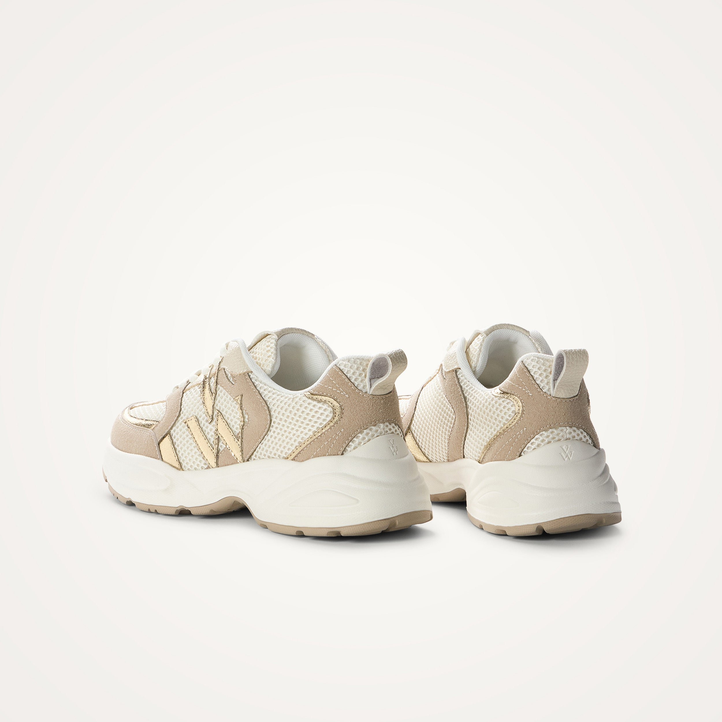 Baskets basses en mesh VANESSA WU Beige