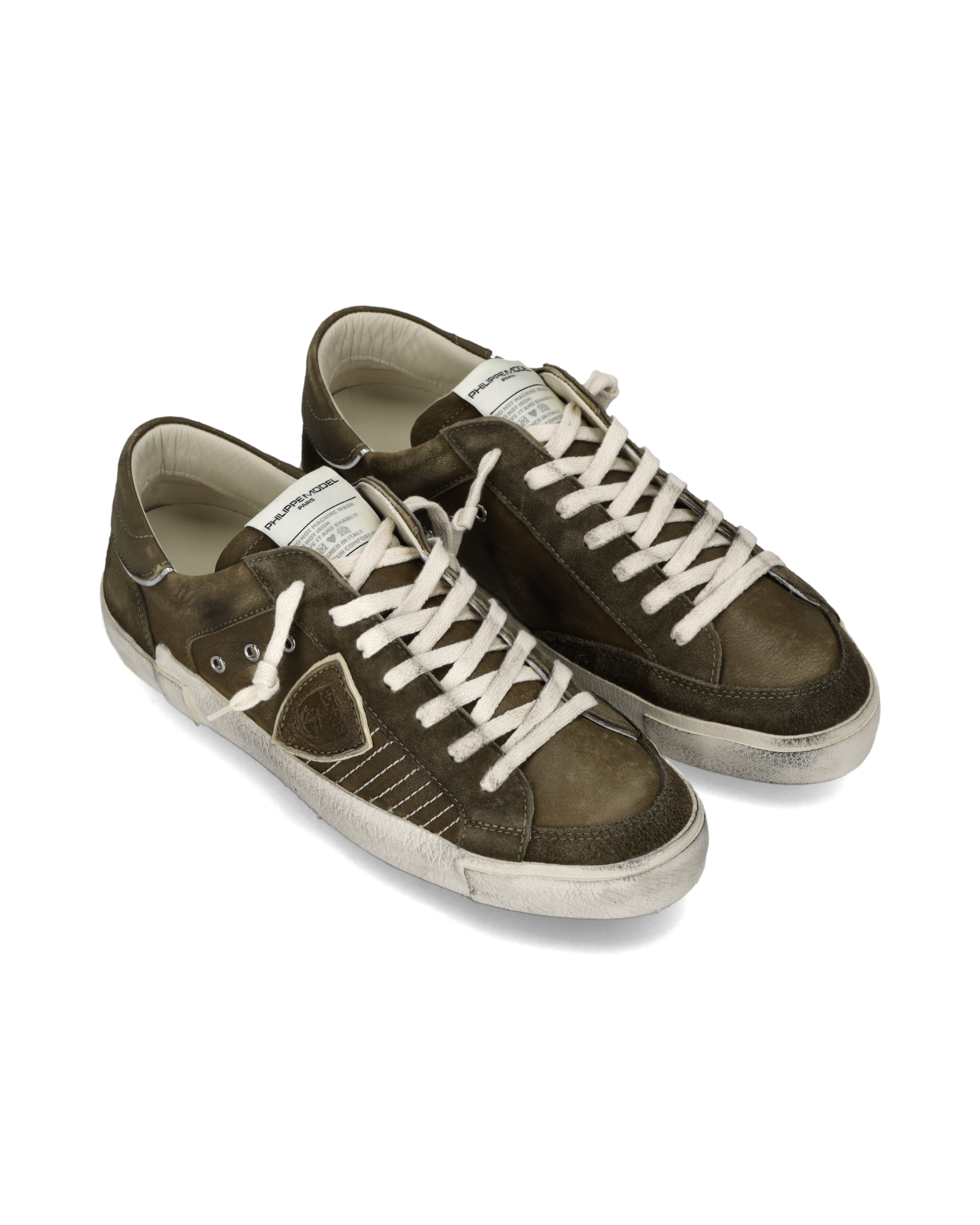 Tennis sneakers. PHILIPPE MODEL Green