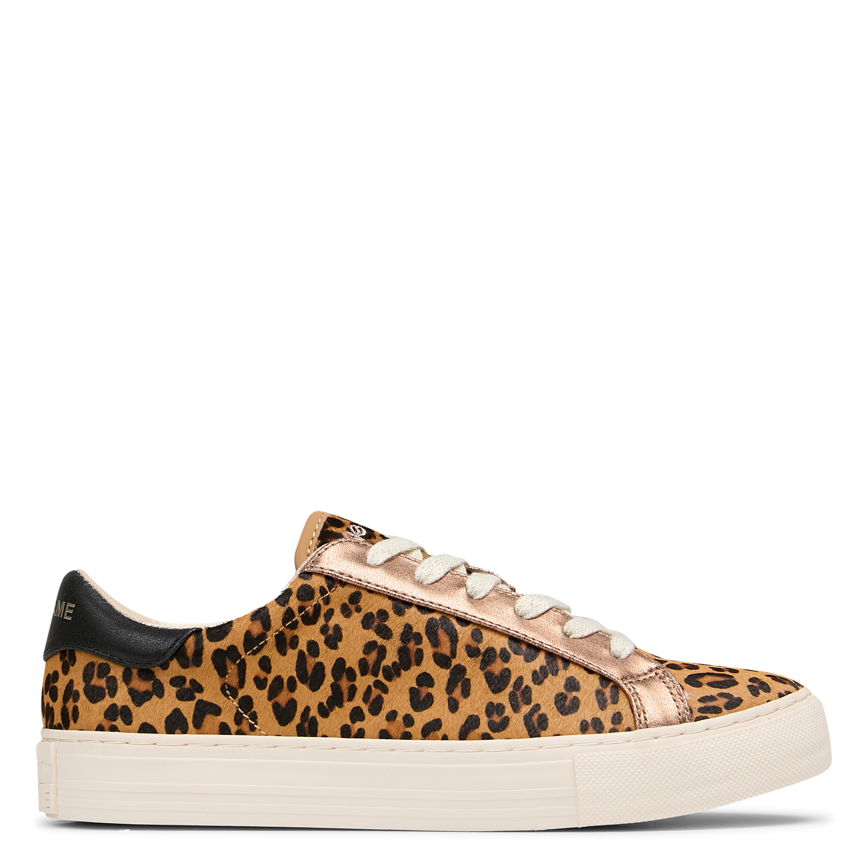 Zapatillas bajas de cuero mezclado estampado NO NAME Marron