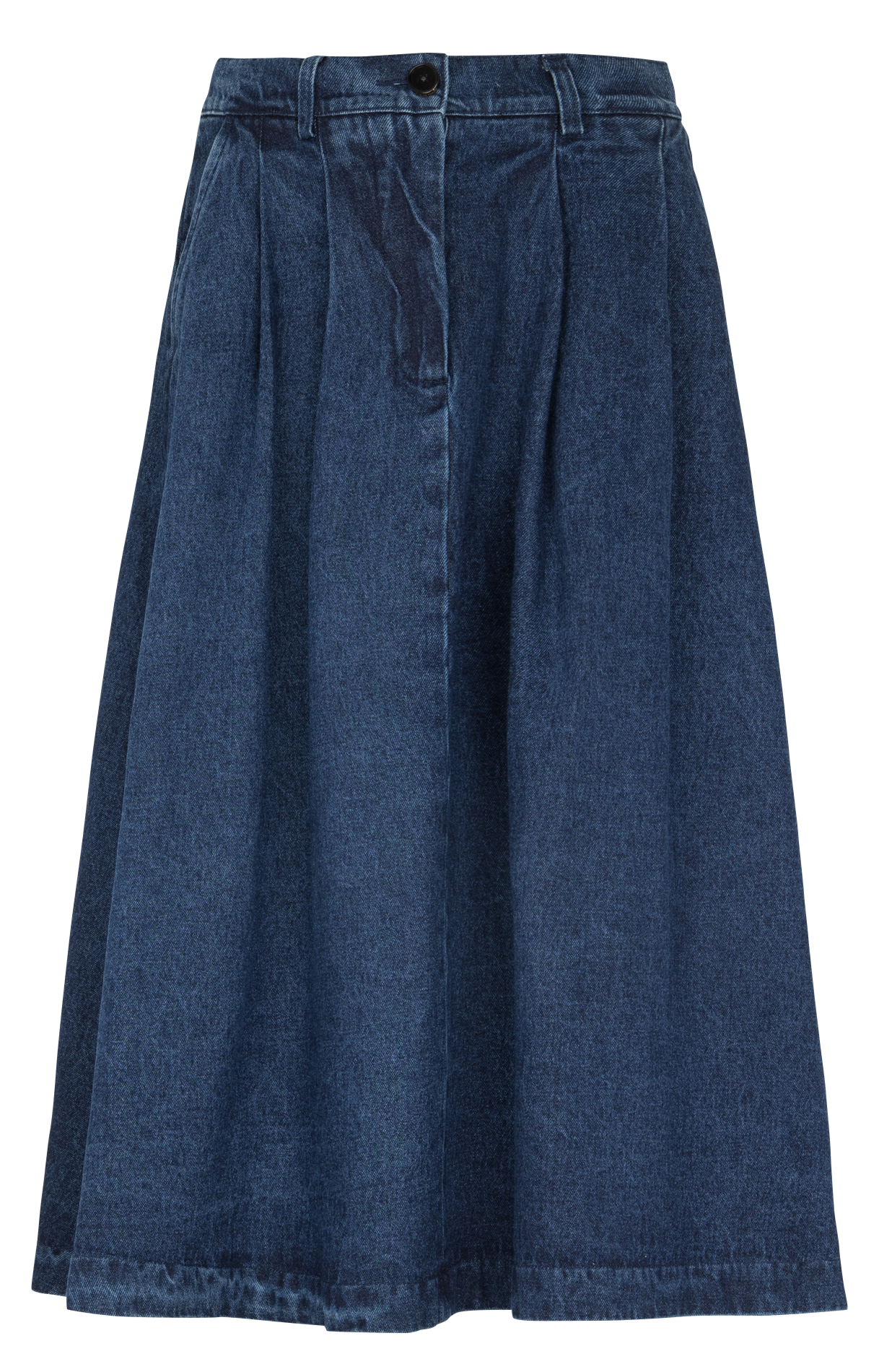 Uitlopende spijkerrok RUE DE TOKYO Blauw