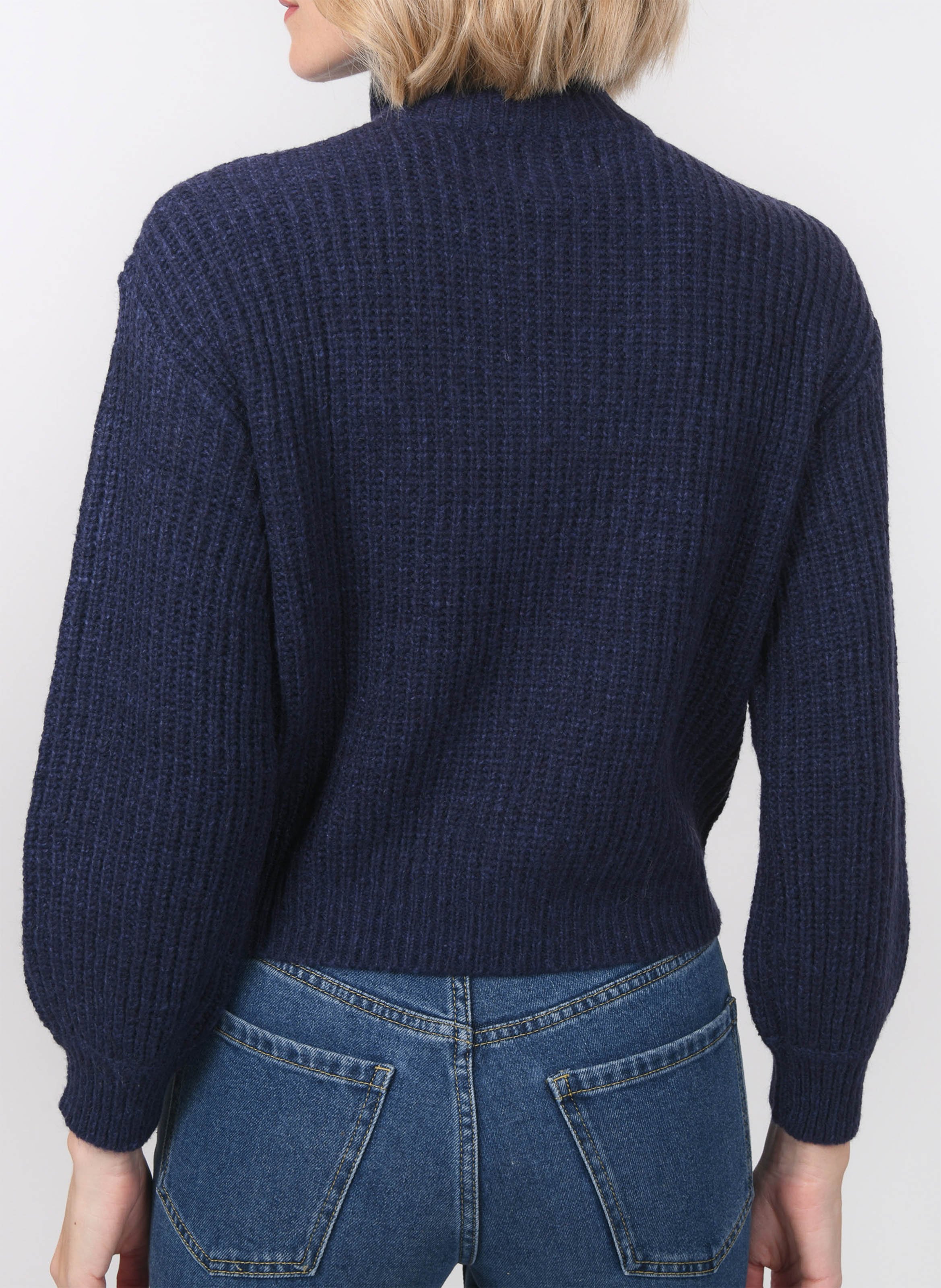 Pull col camionneur  KOOKAI Bleu