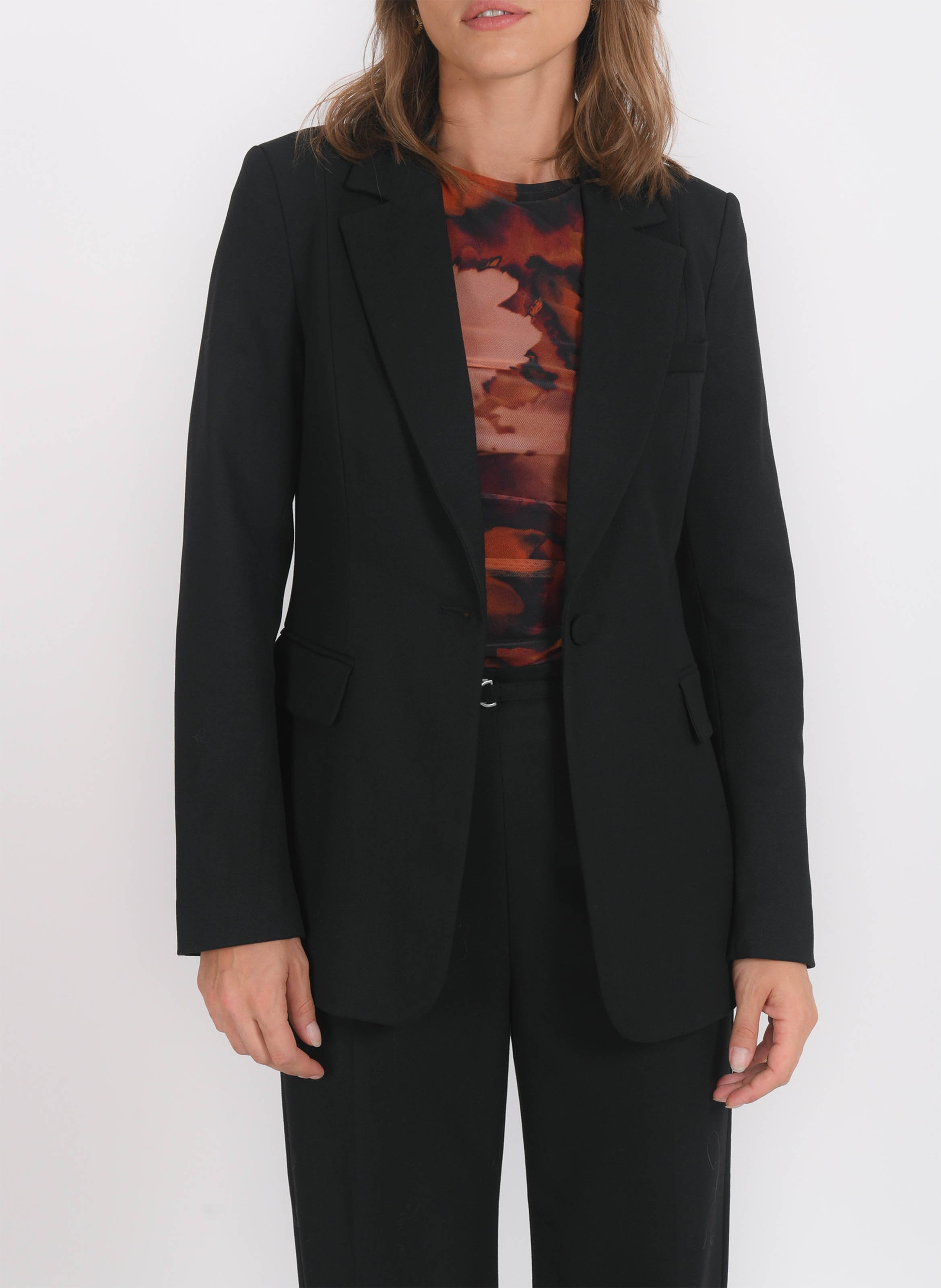 Veste cintrée col taillleur KOOKAI Noir