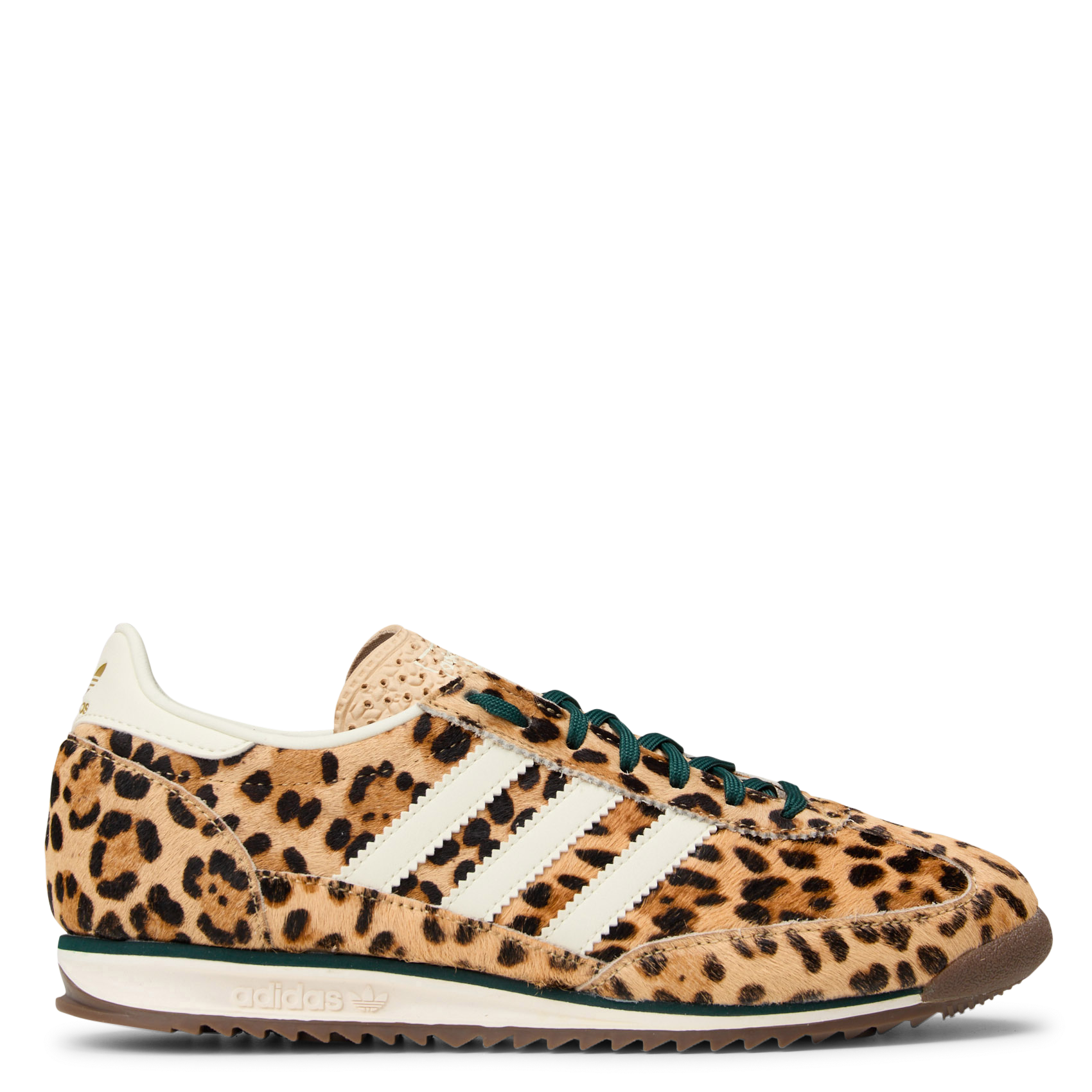 Baskets basses en cuir ADIDAS Beige