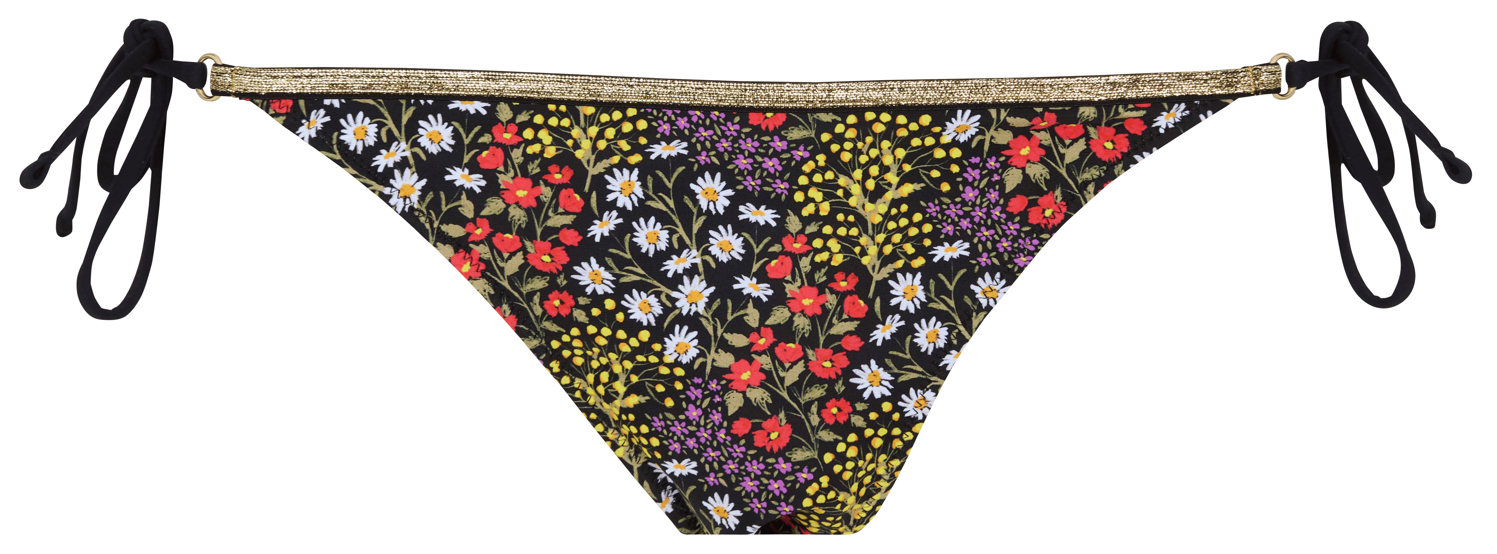 Printed bikini bottoms LA NOUVELLE Black