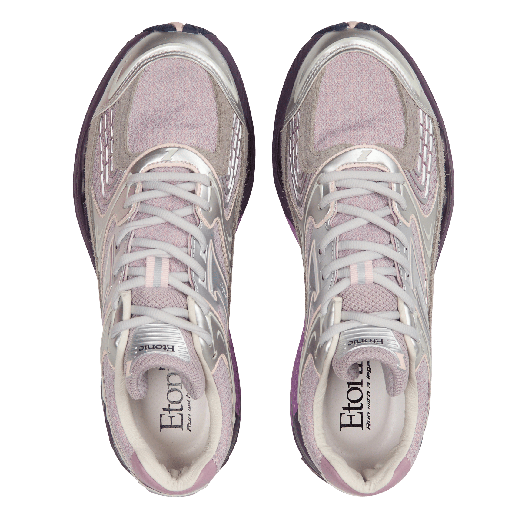 Flache Sneaker zum Schnüren ETONIC Violett