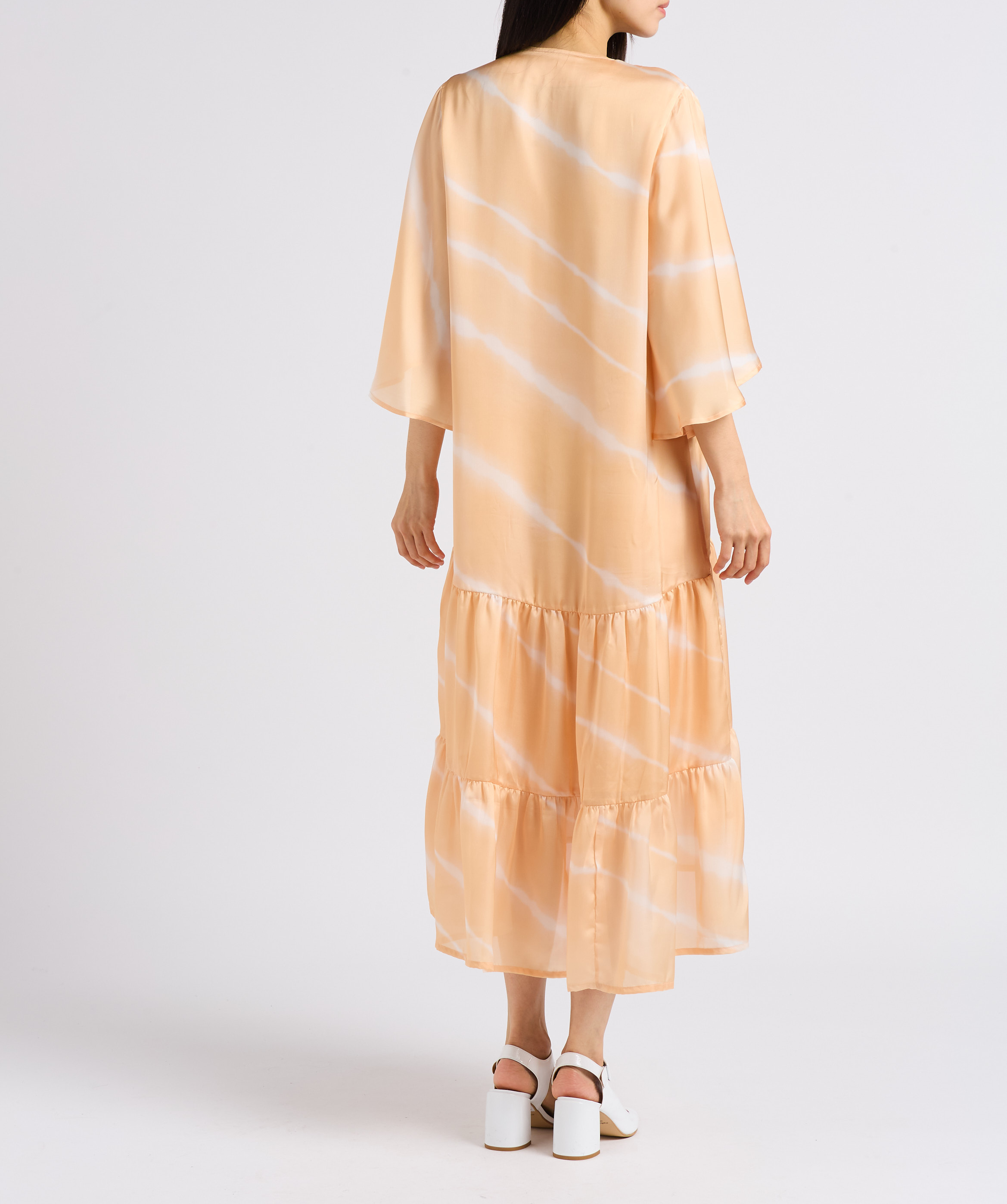 Robe midi décolleté imprimée  SUNDRESS Multicolore