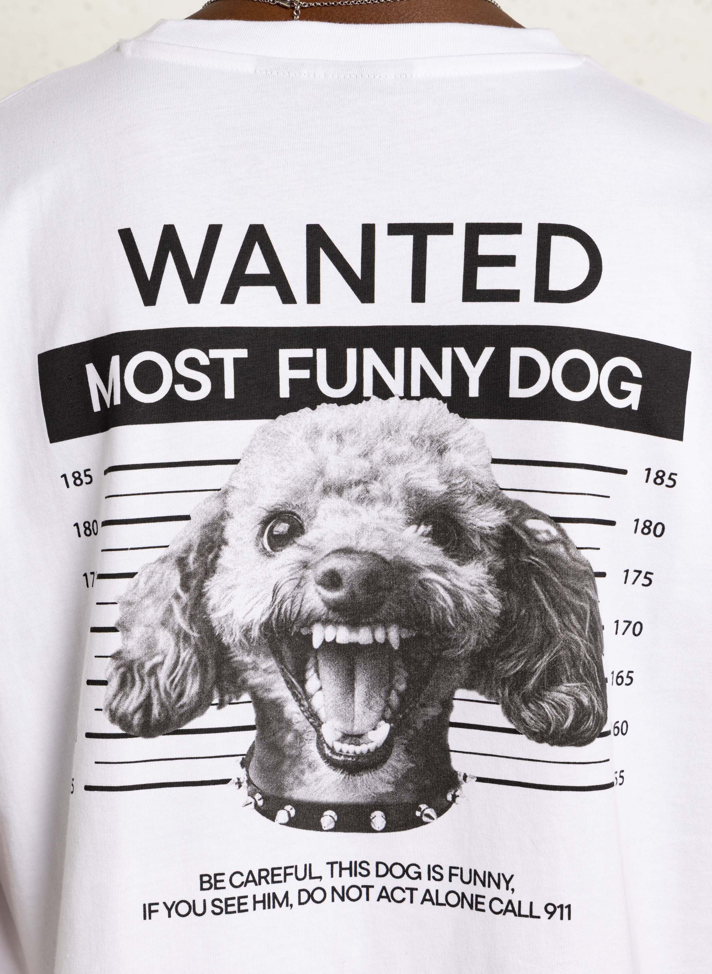 Tee-shirt col rond en coton LE TEMPS DES CERISES Blanc