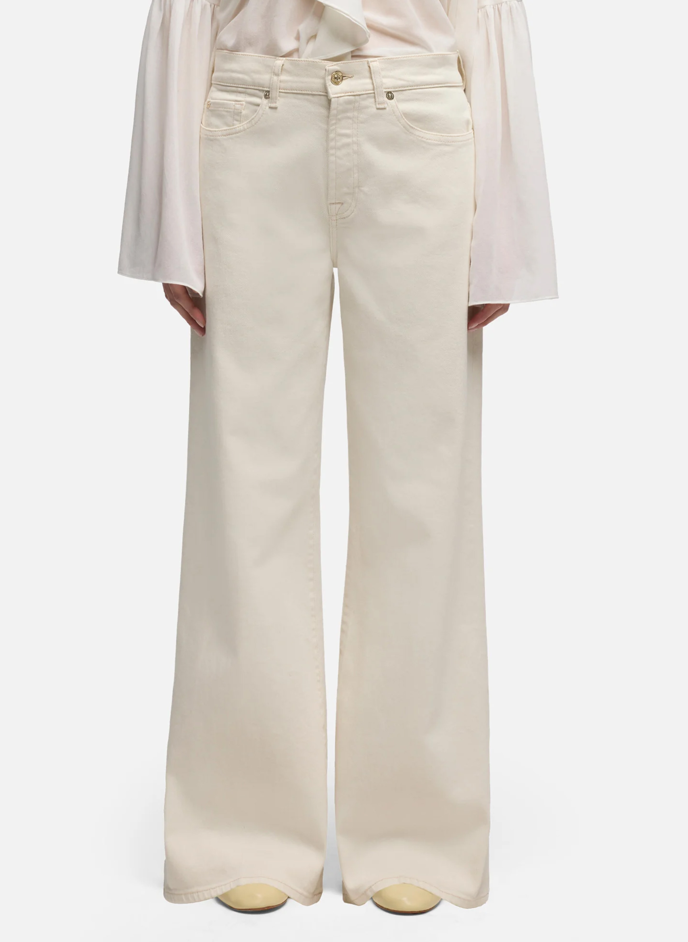 Jean large 7 FOR ALL MANKIND White