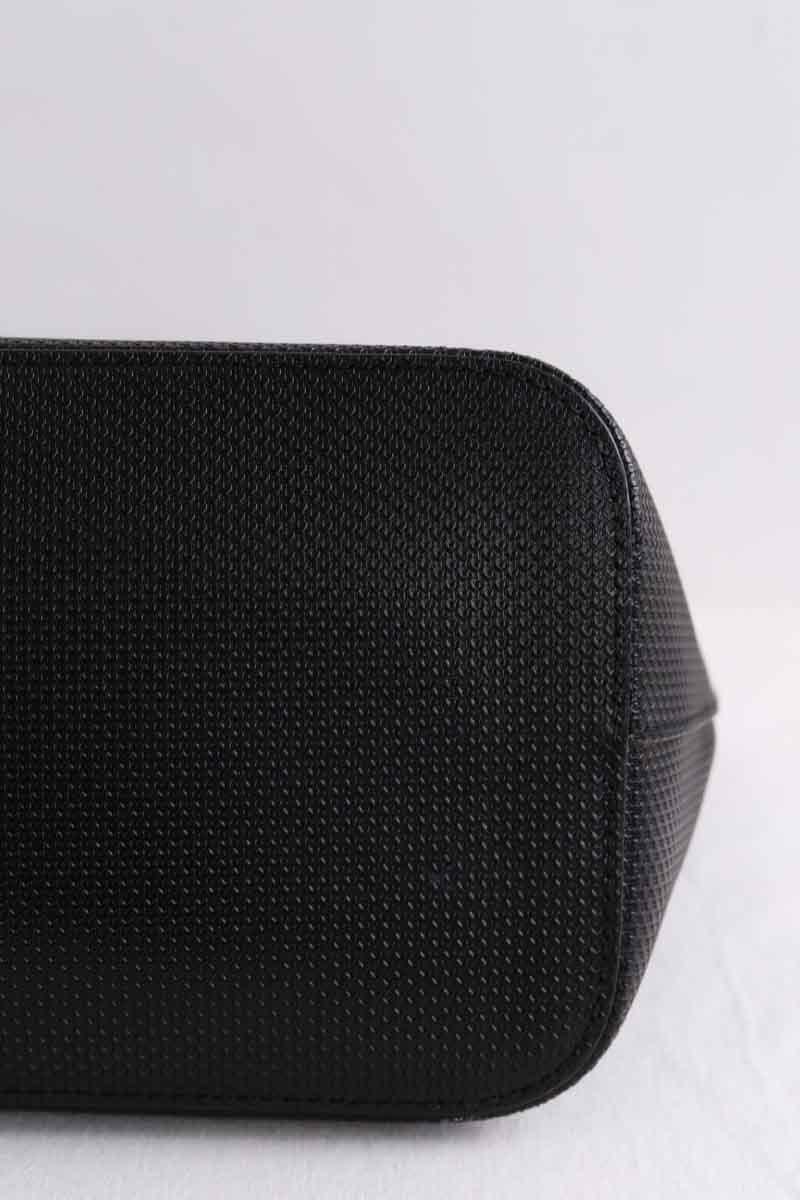 Handbag LACOSTE - SECONDE MAIN Black